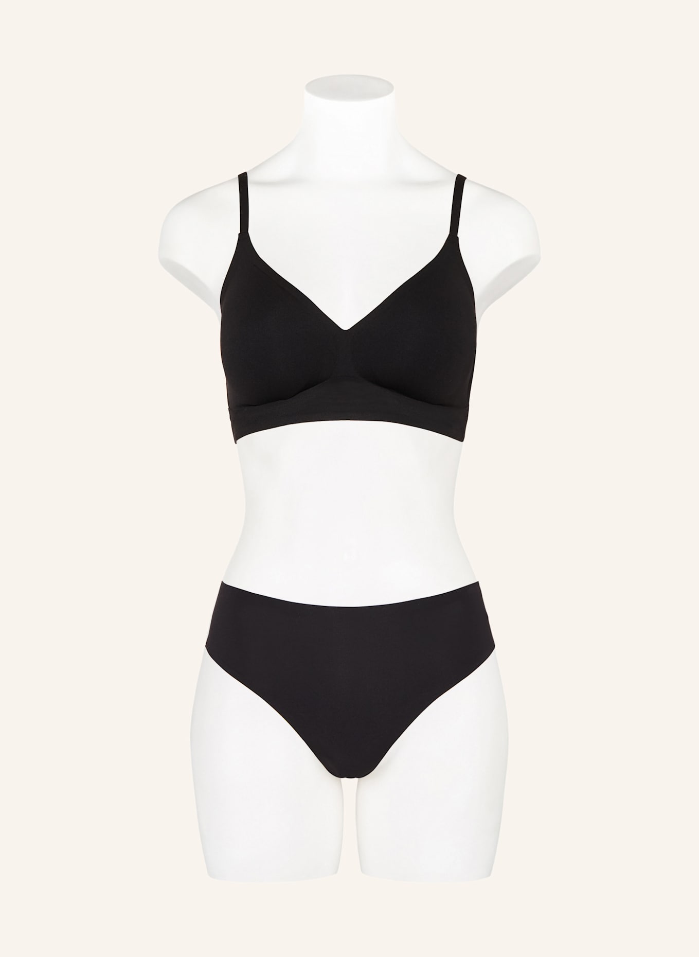 mey String Serie SIMPLY BETTER INVISIBLES: 3 SCHWARZ