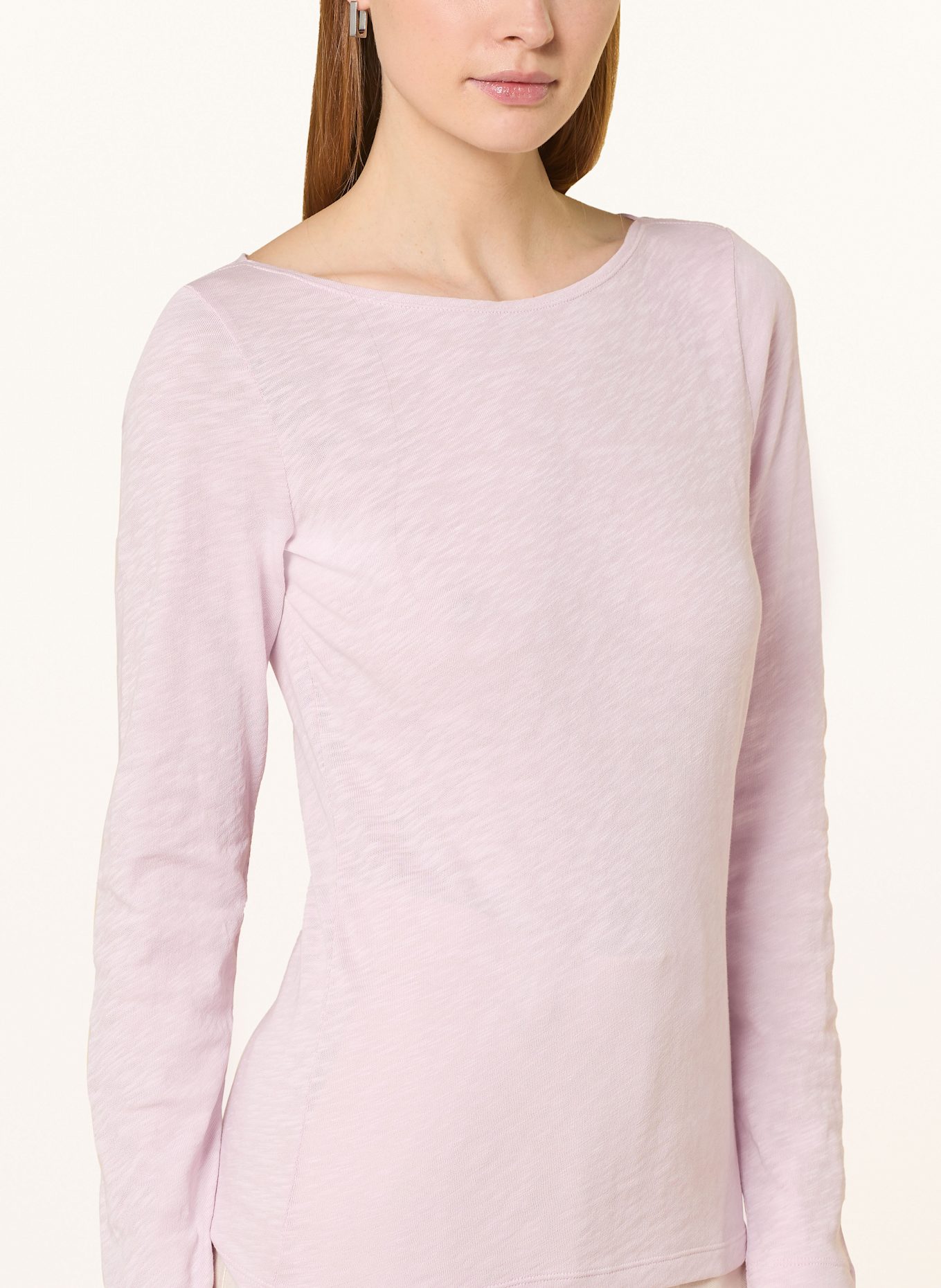Marc O'Polo Koszulka z długim rękawem: BLADORÓŻOWY