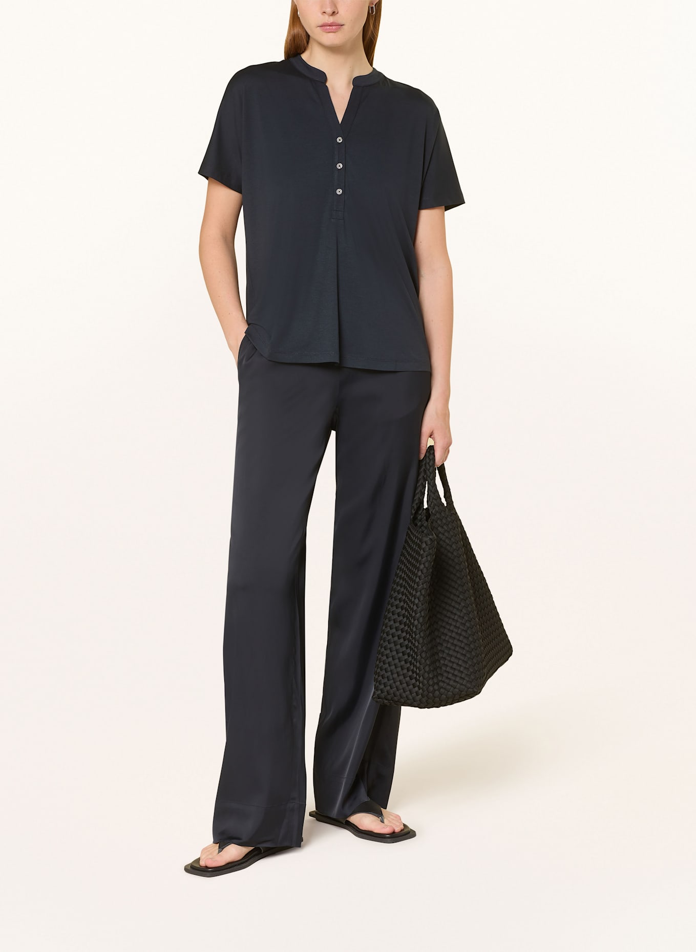 Marc O'Polo Blusenshirt: DUNKELBLAU