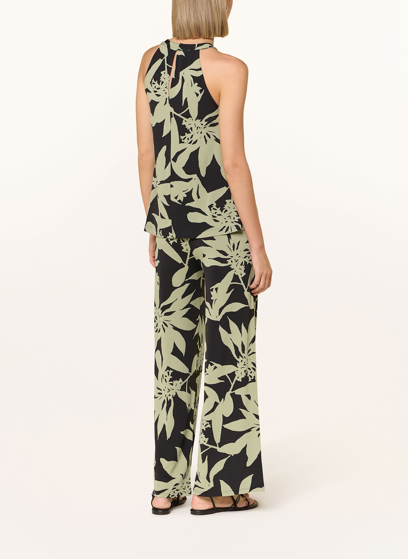 Marc O'Polo Jerseyhose: SCHWARZ / OLIV