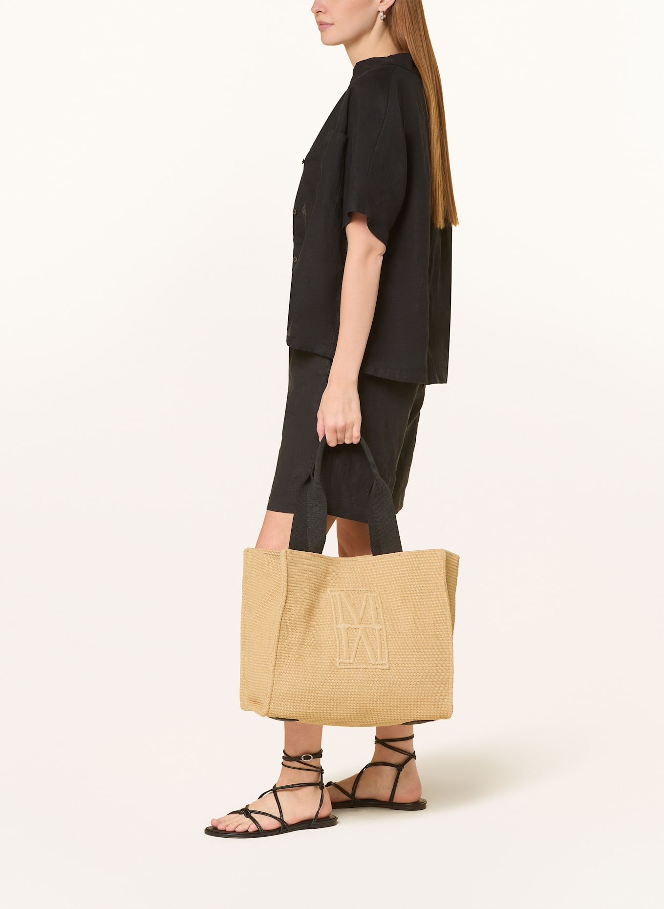 Marc O'Polo Shopper LARGE: SVĚTLE HNĚDÁ
