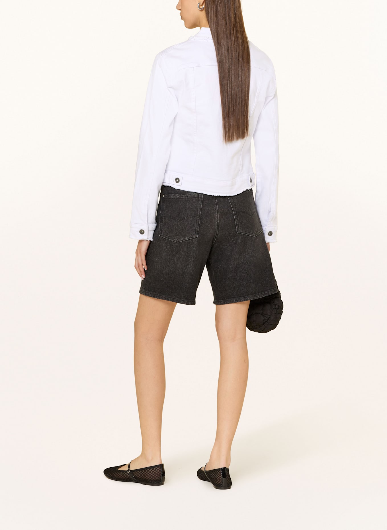 FRIEDA & FREDDIES Jeansjacke: WEISS