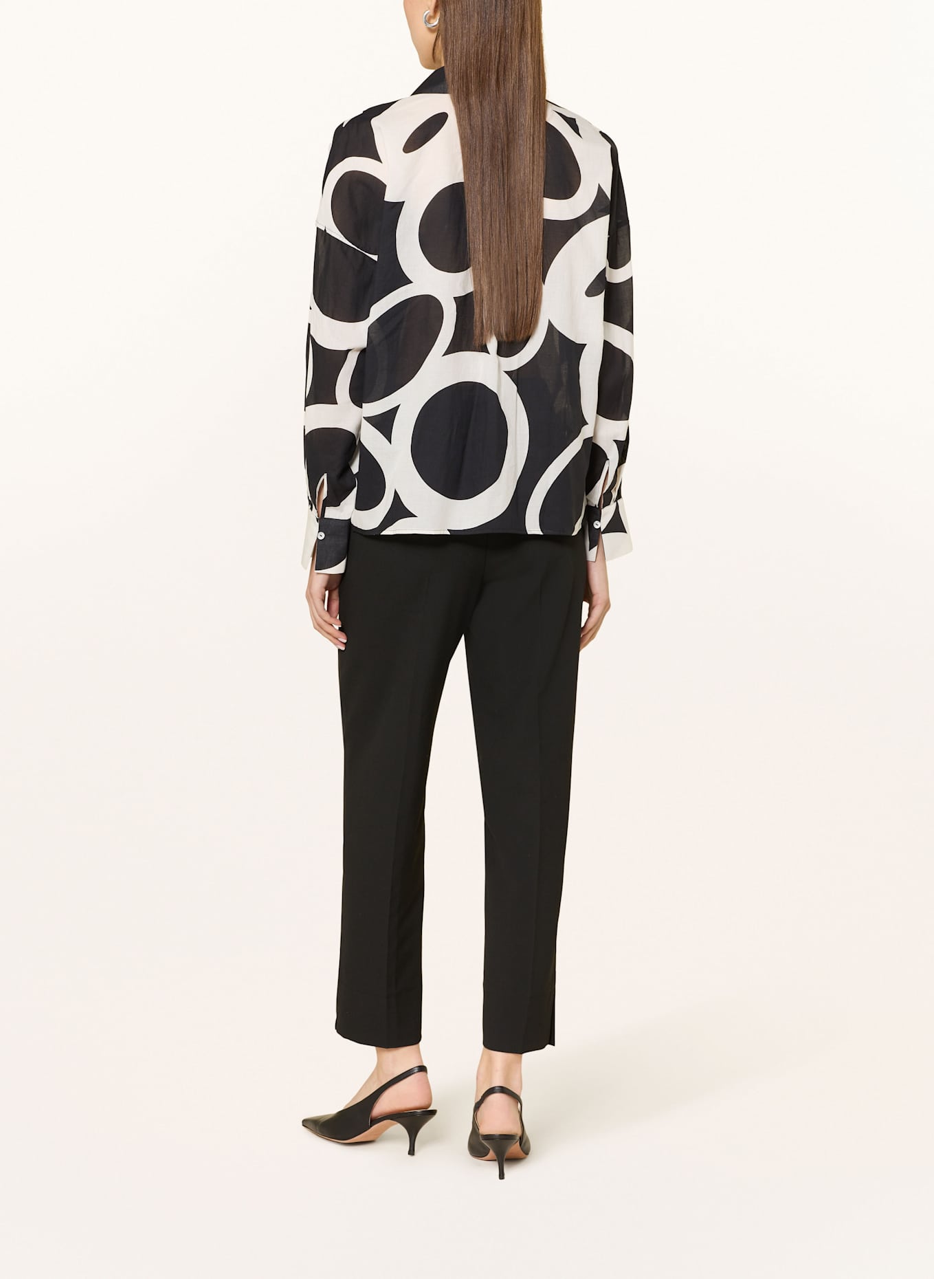 someday Hemdbluse ZIRVELI: SCHWARZ / WEISS