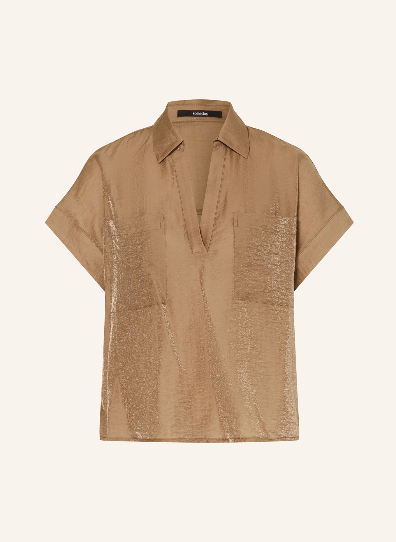 someday Blusenshirt ZLEANA: BRAUN