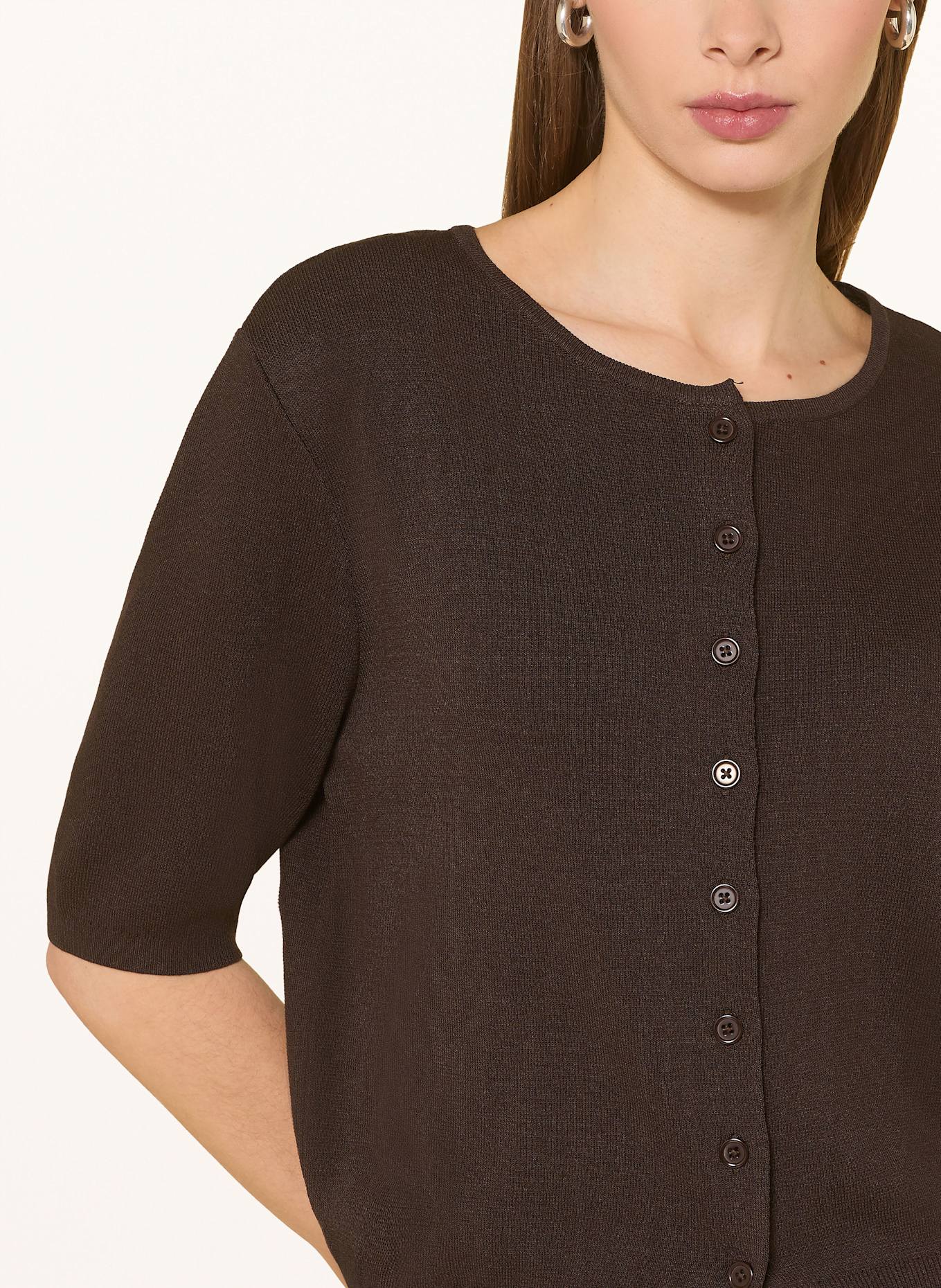 someday Strickshirt TINALA: DUNKELBRAUN