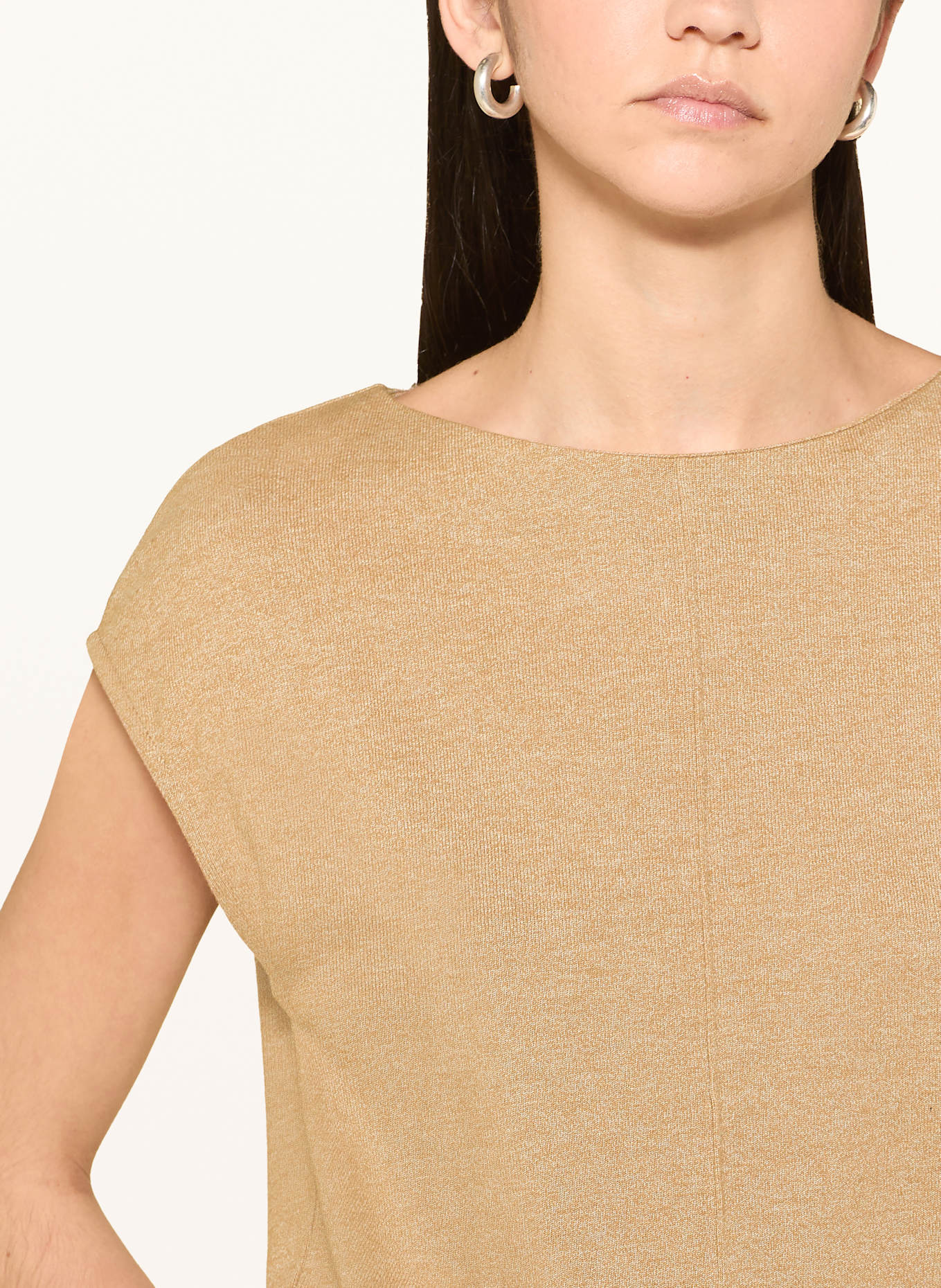 OPUS T-Shirt SIESA: BEIGE