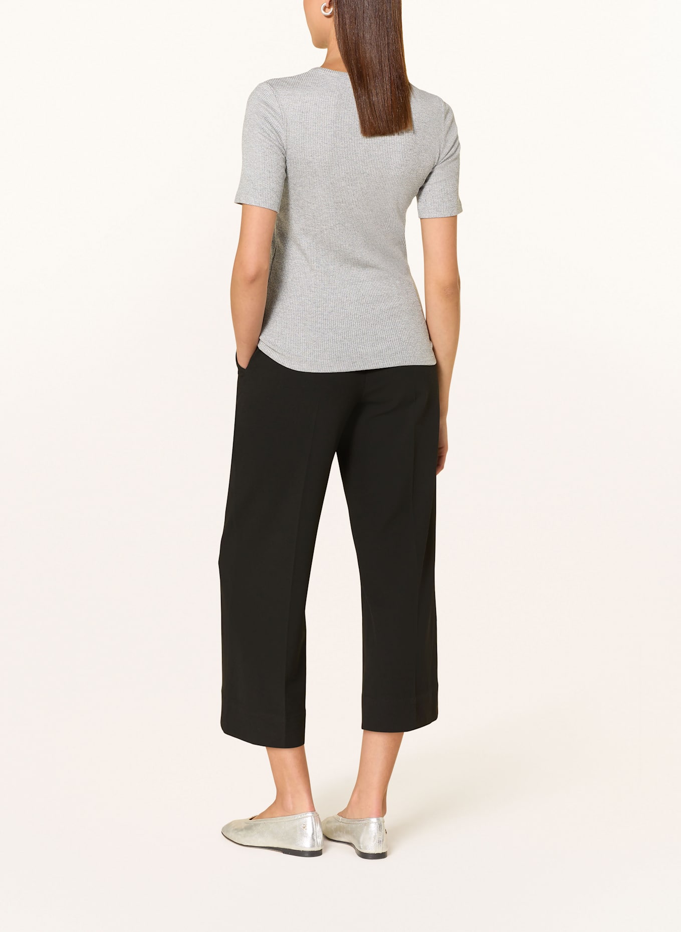OPUS T-Shirt SULCHEN: GRAU