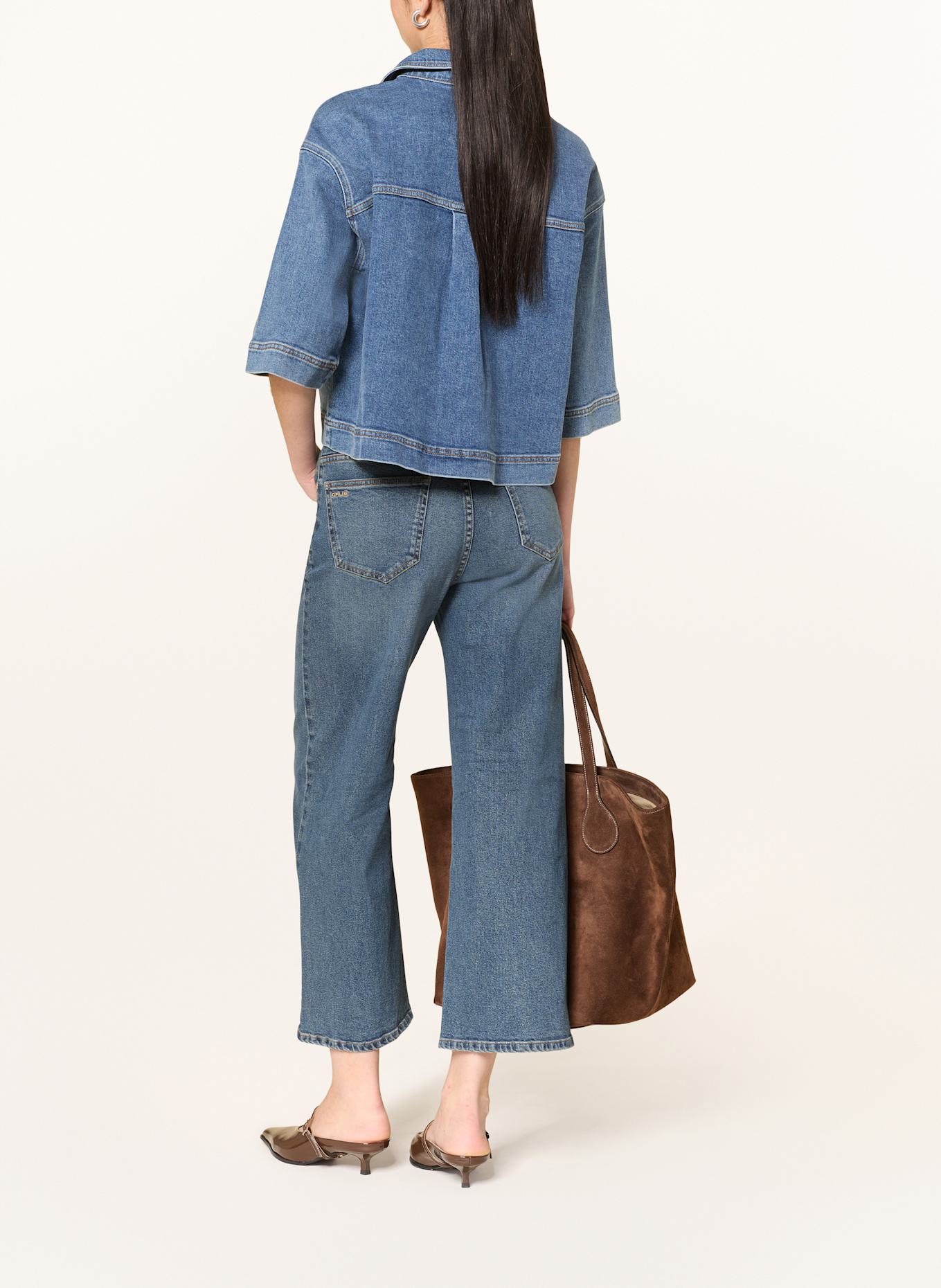 OPUS 7/8 Boys jeans LANAH: 70258 mid lane blue