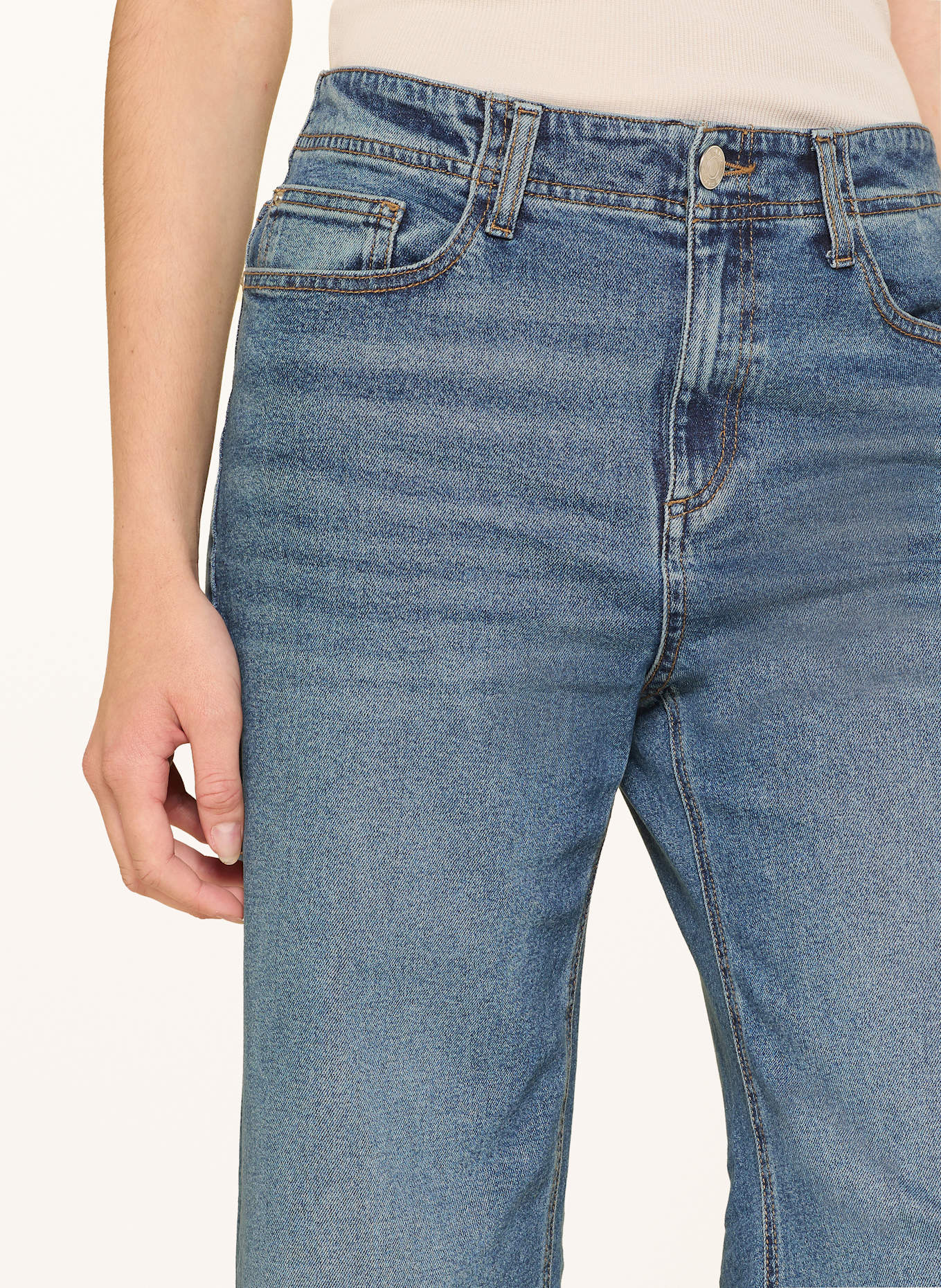 OPUS 7/8 Boys jeans LANAH: 70258 mid lane blue