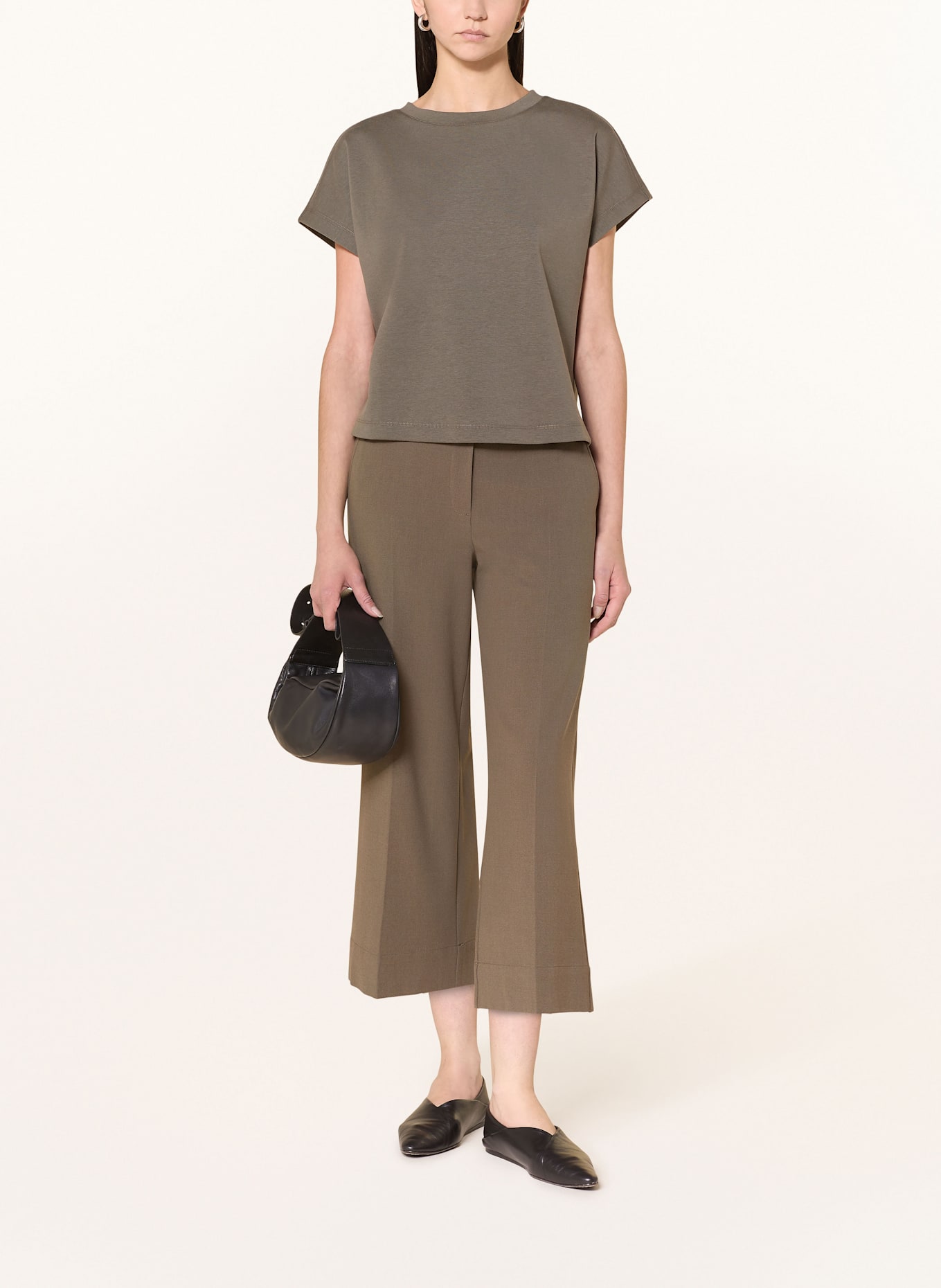 OPUS Sweatshirt GANNE: OLIV