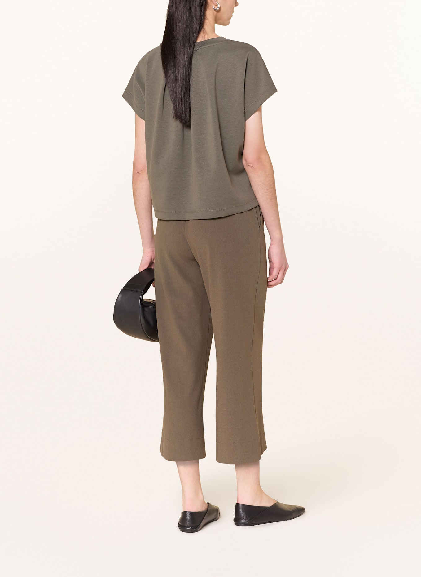 OPUS Sweatshirt GANNE: OLIV