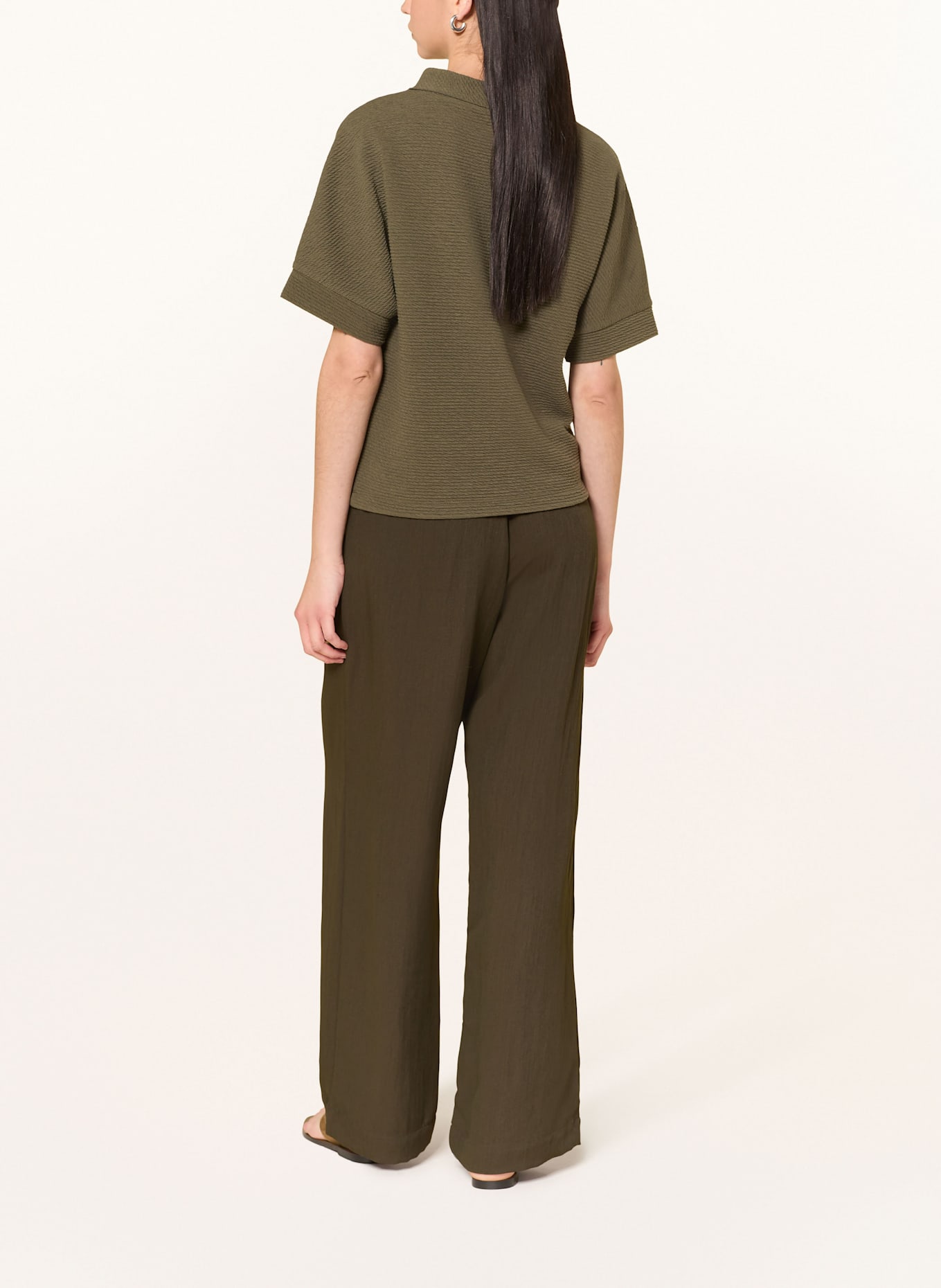 OPUS Sweatshirt GIMMO: OLIV