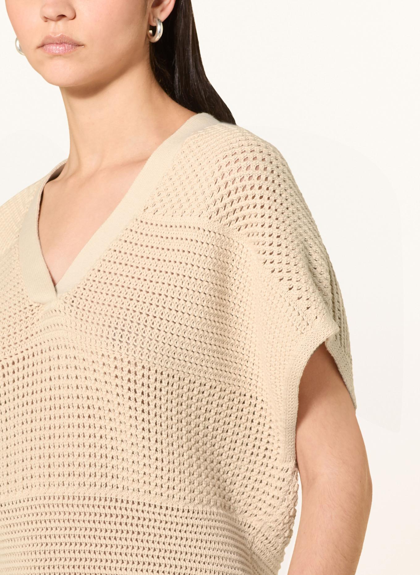OPUS Strickshirt PEKINA: CREME