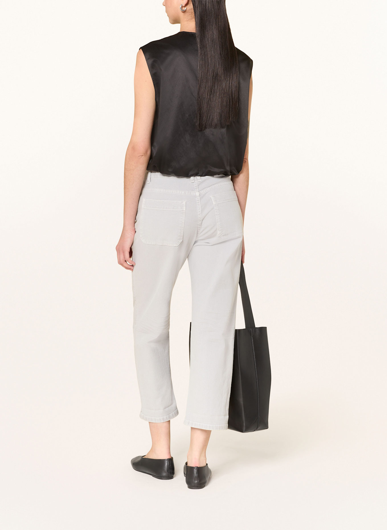 OPUS 7/8-Jeans LISSIE CITY: HELLGRAU