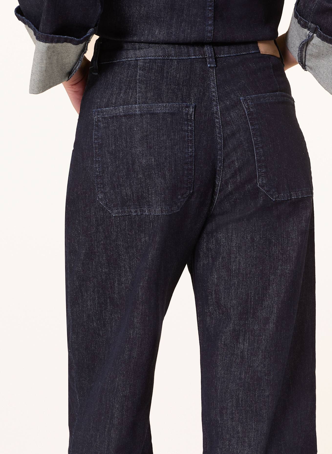 OPUS Wide Leg Front jeans MIVA: 7439 rinsed blue