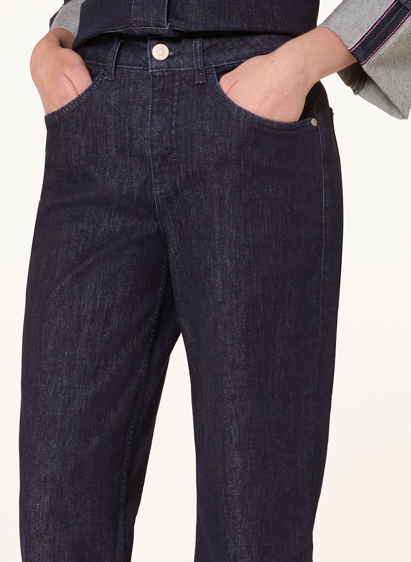 OPUS Wide Leg Front jeans MIVA: 7439 rinsed blue