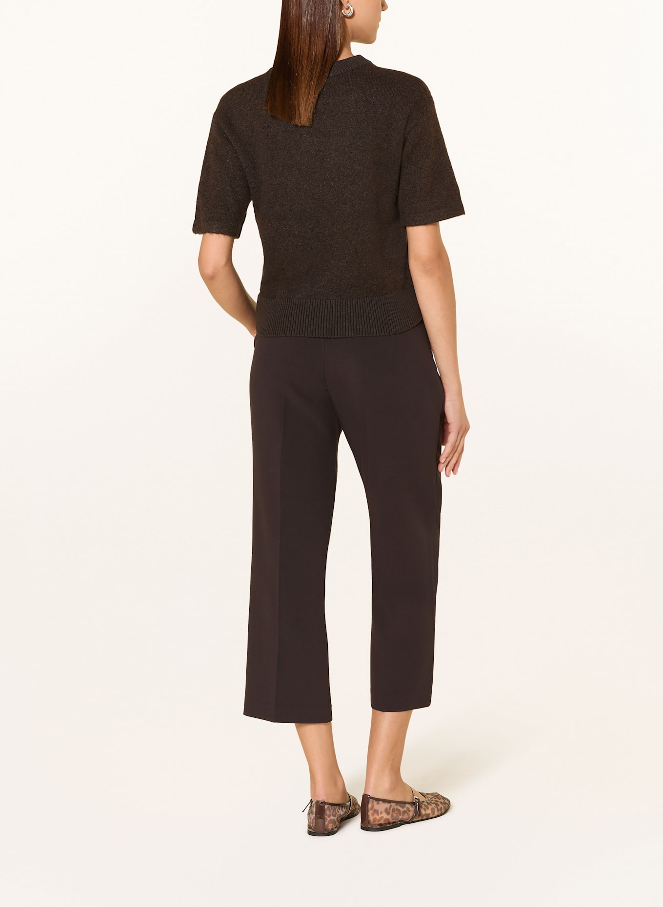 OPUS Pullover PAMI: DUNKELBRAUN