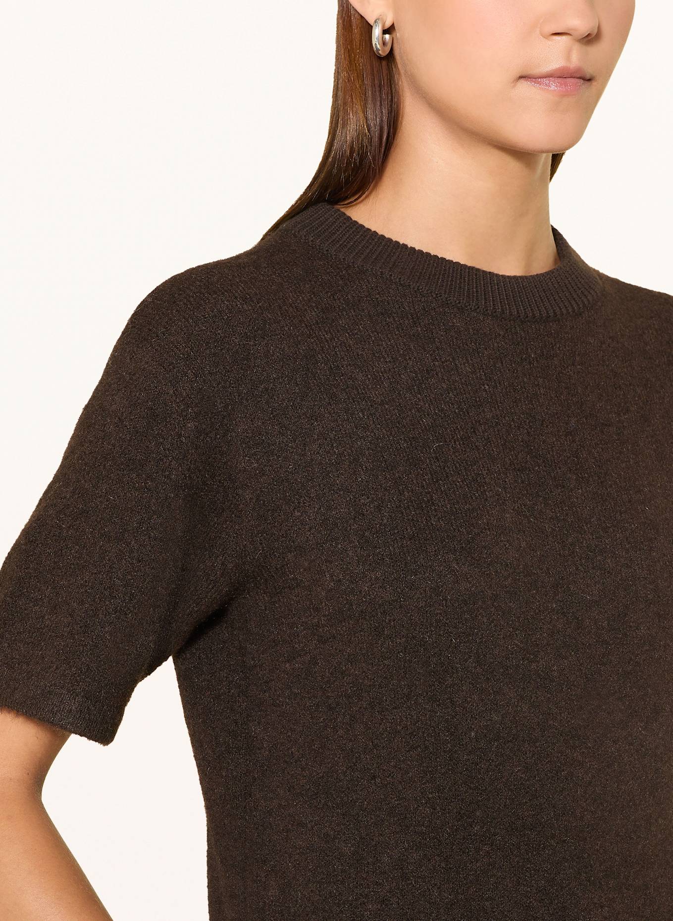 OPUS Pullover PAMI: DUNKELBRAUN