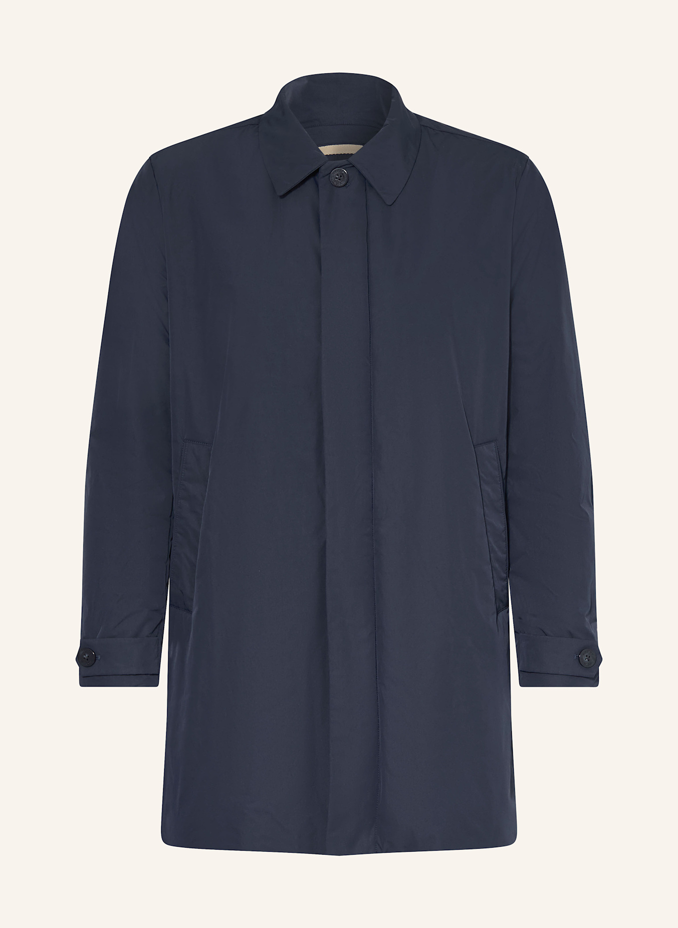 WOOLRICH Płaszcz: GRANATOWY