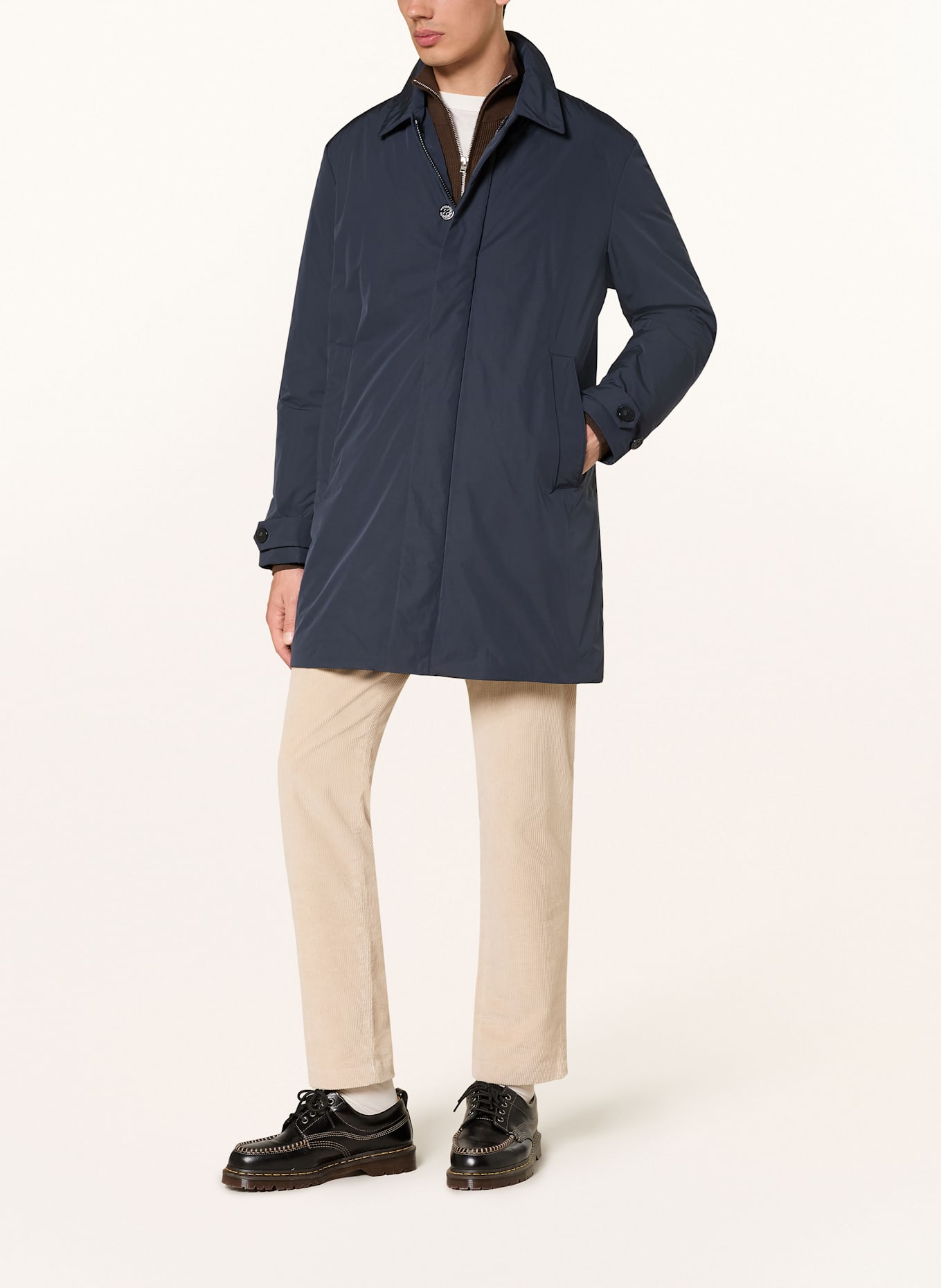 WOOLRICH Płaszcz: GRANATOWY