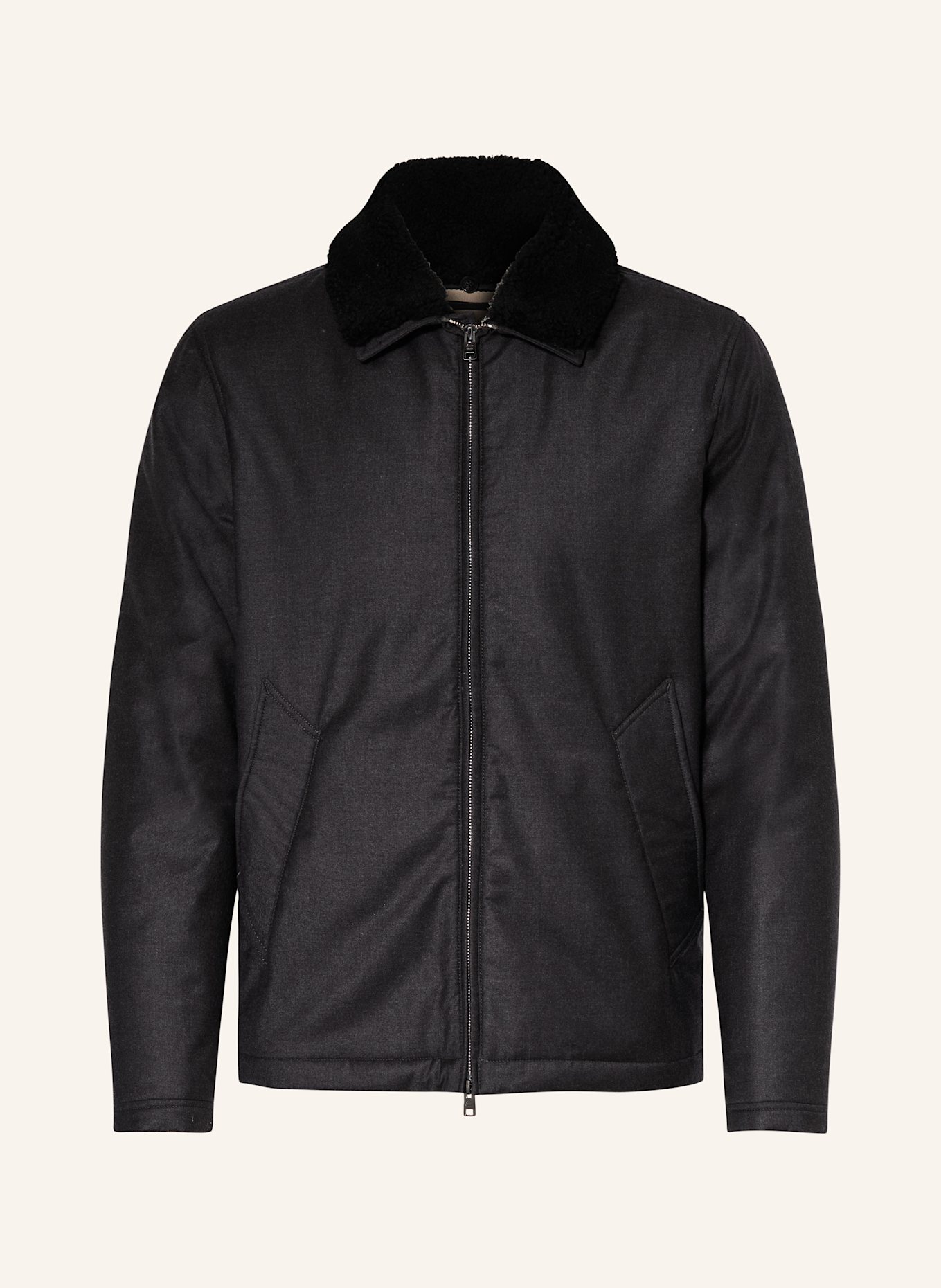WOOLRICH Daunenjacke: DUNKELGRAU