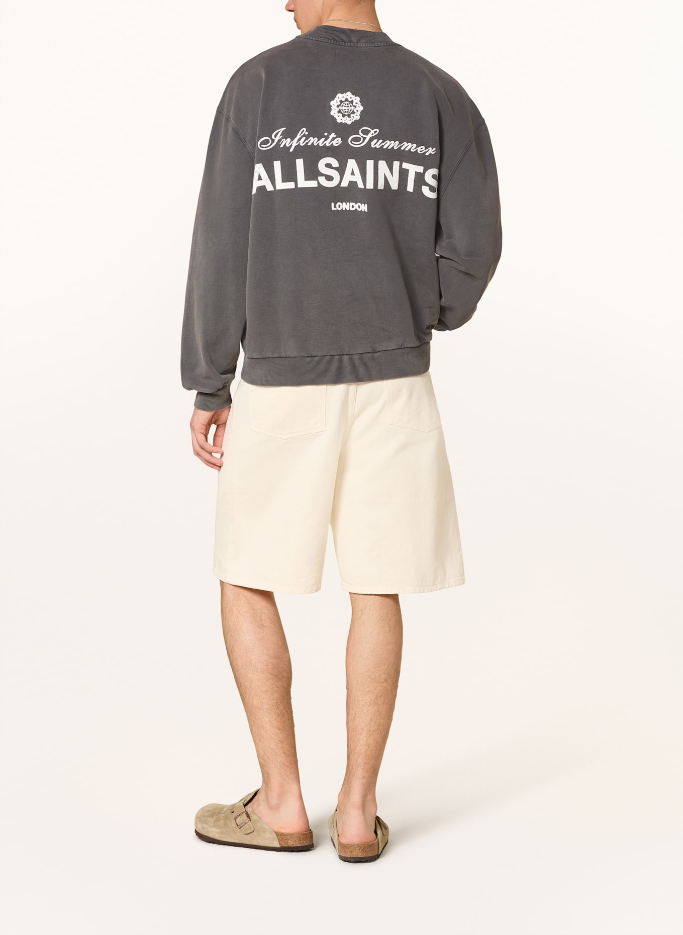 ALLSAINTS SOLEIL" sweatshirt: GRAY