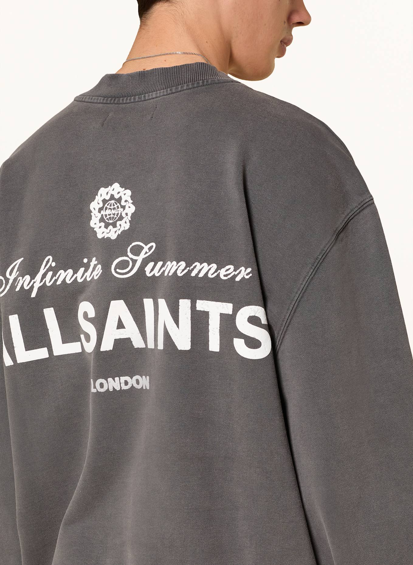 ALLSAINTS SOLEIL" sweatshirt: GRAY