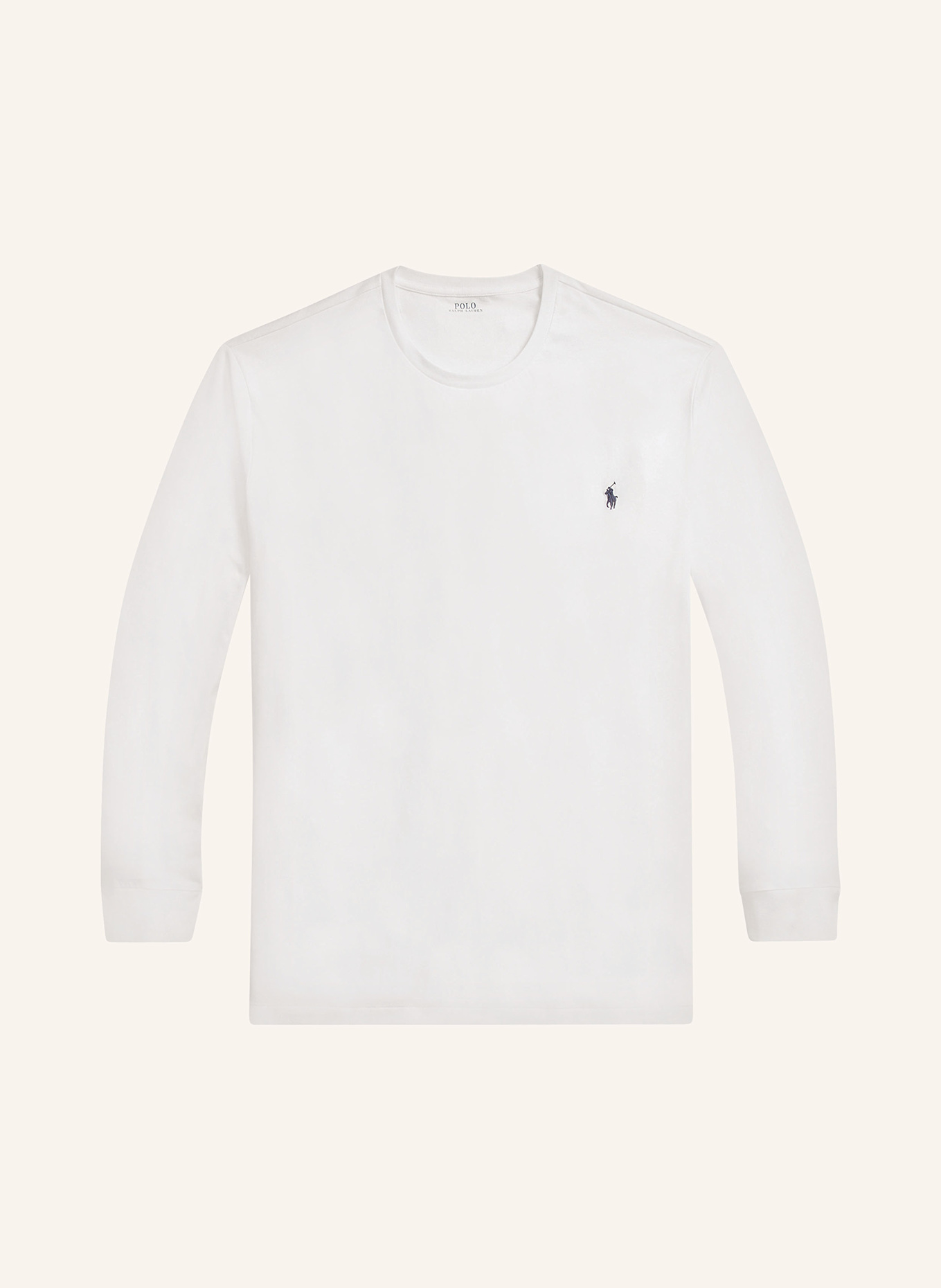 POLO RALPH LAUREN Big & Tall Longsleeve: WEISS