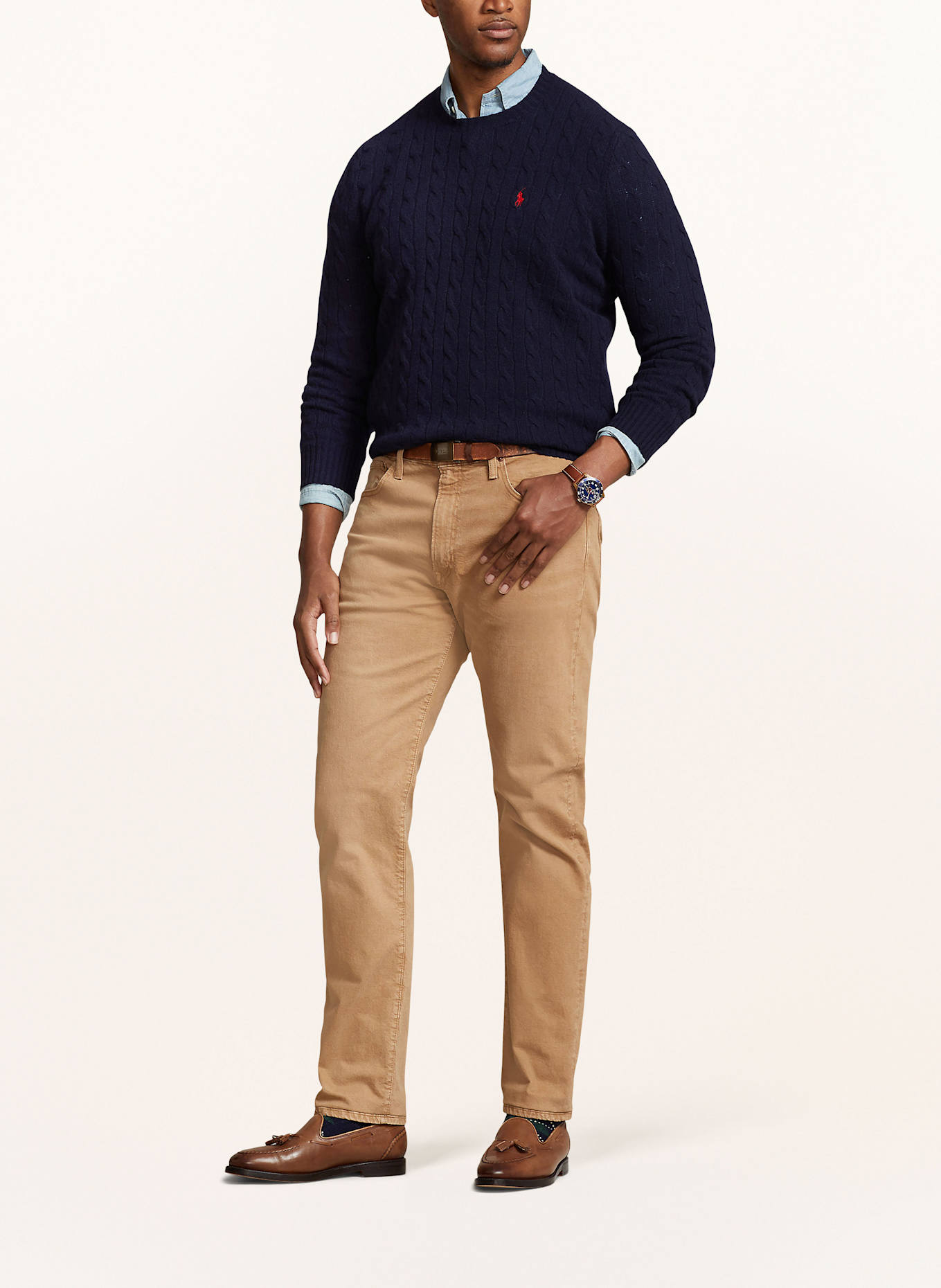 POLO RALPH LAUREN Big & Tall Pullover: DUNKELBLAU