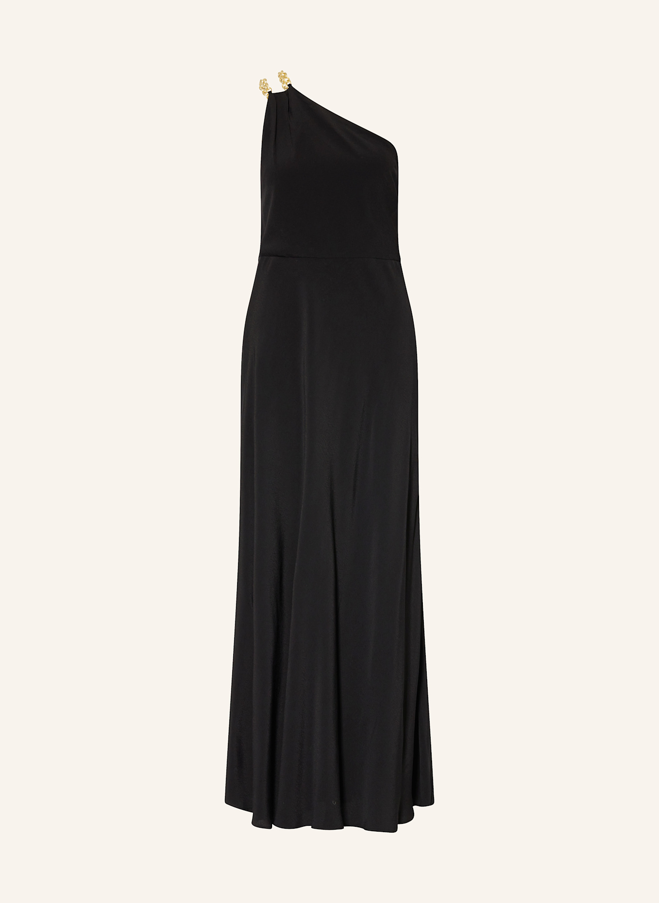 ba&sh One-Shoulder-Kleid FINN: SCHWARZ