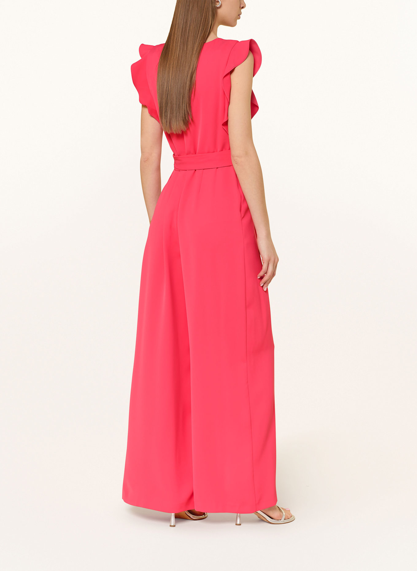 Phase Eight Jumpsuit AYLA mit Volants: HELLROT