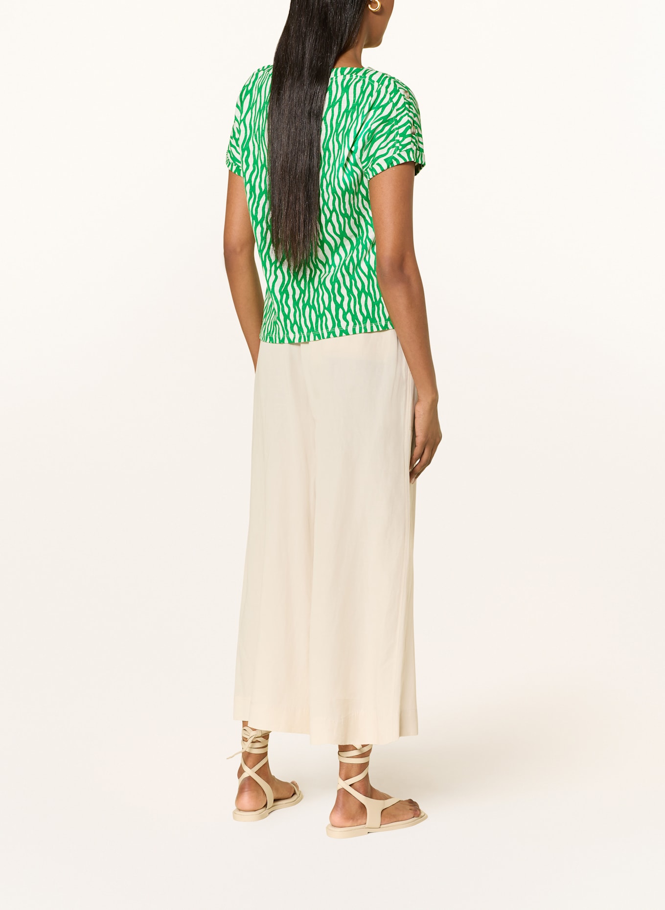 Phase Eight T-Shirt SUZIE: WEISS / GRÜN