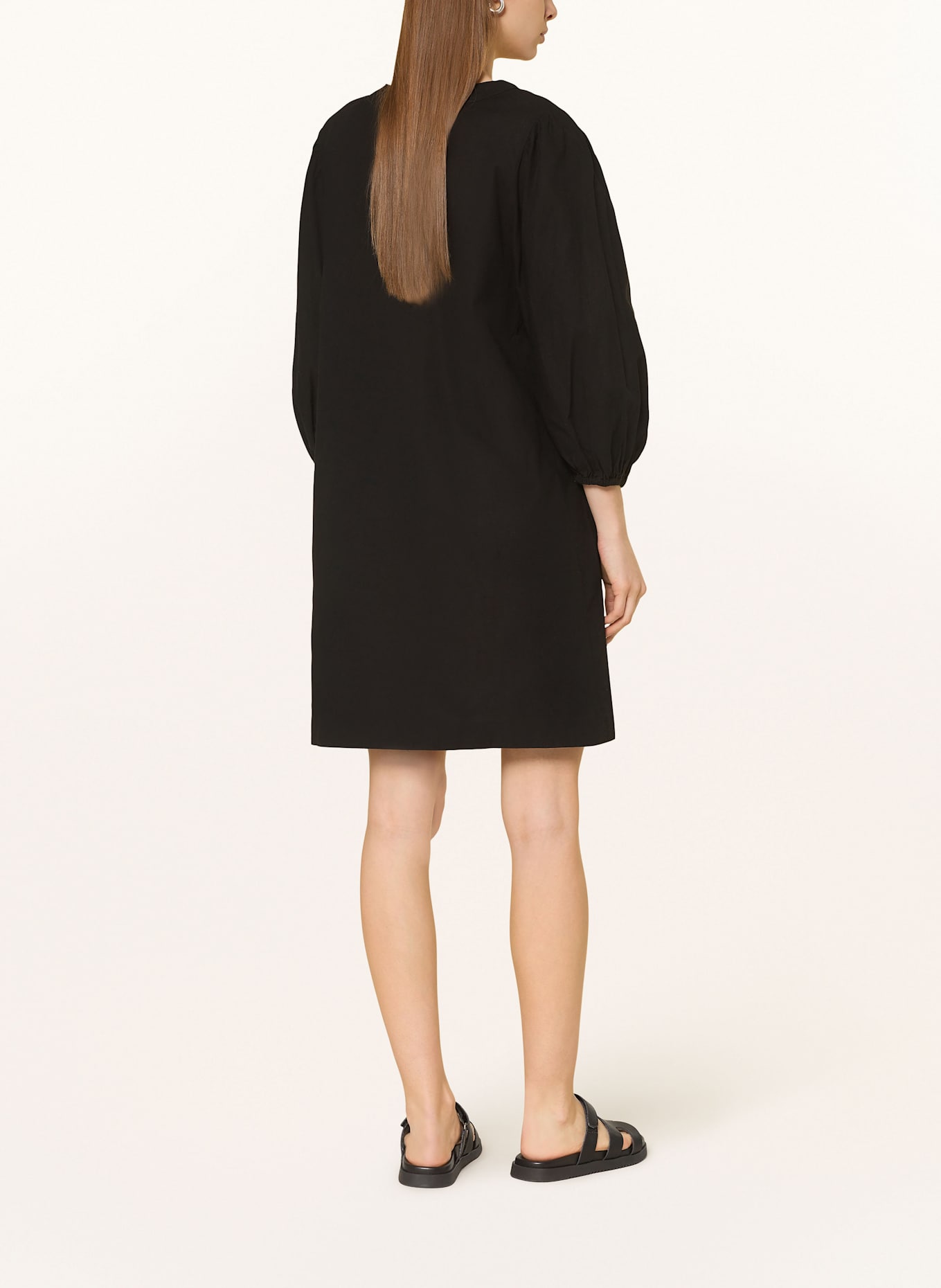 Phase Eight Robe BETTIE à manches 3/4: NOIR / ÉCRU