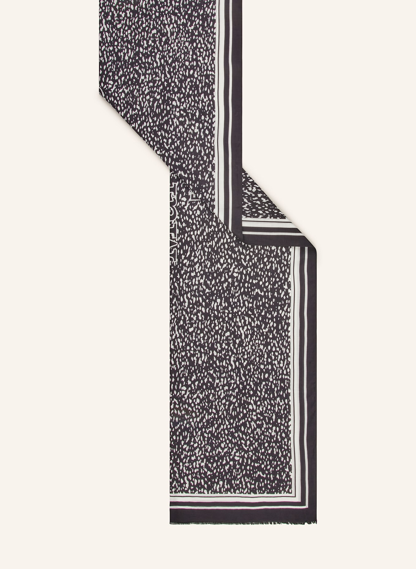 Marc O'Polo Schal: SCHWARZ / WEISS
