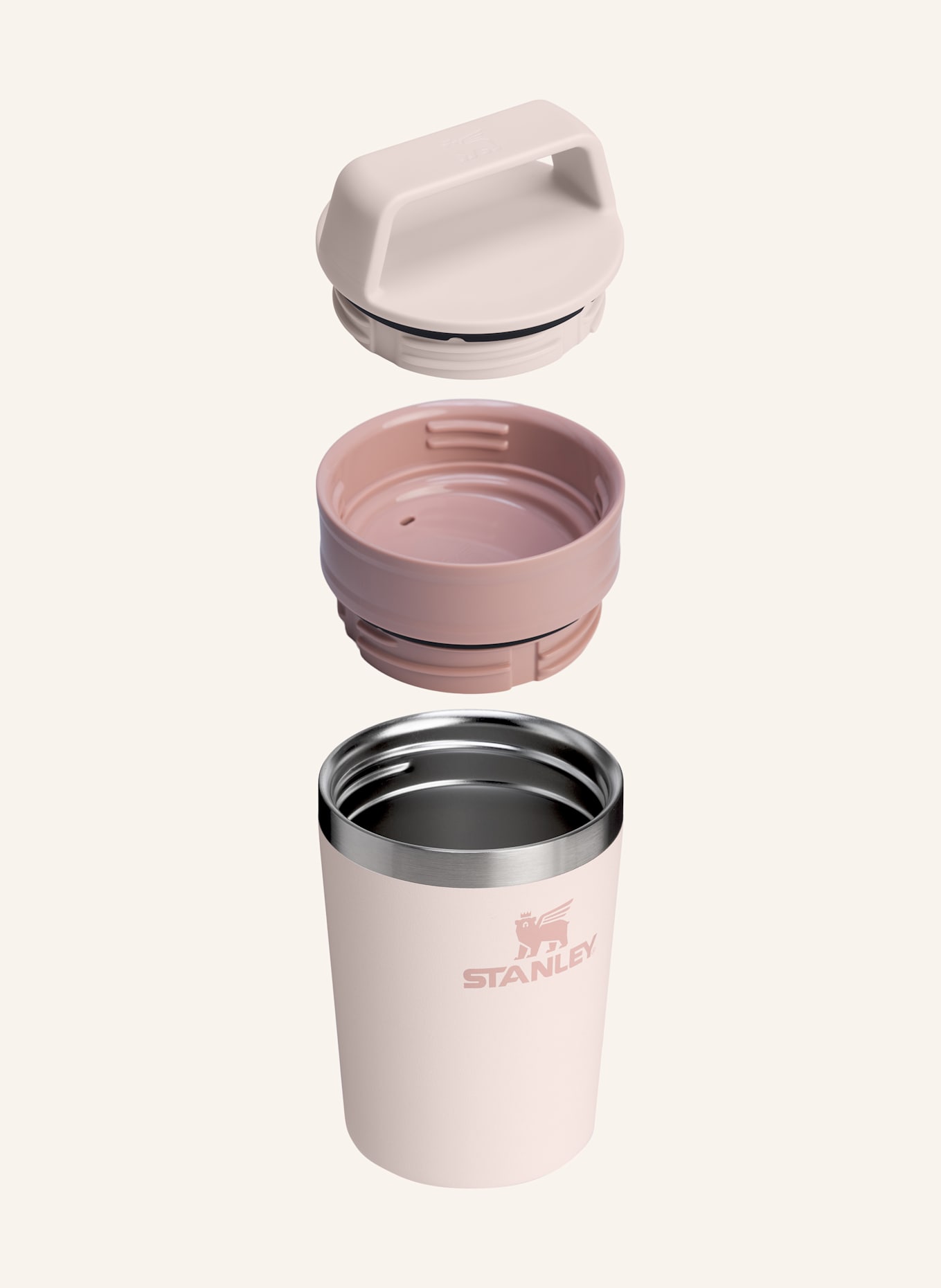 STANLEY Thermobecher THE CAFÉ-TO-GO TRAVEL MUG: HELLROSA / ROSA