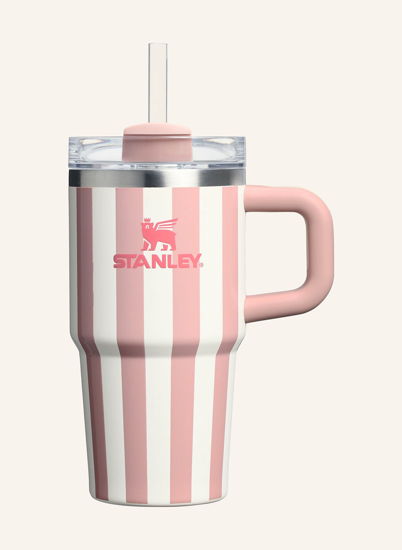 STANLEY Thermobecher THE QUENCHER H2.0 FLOWSTATE™: ROSA / WEISS