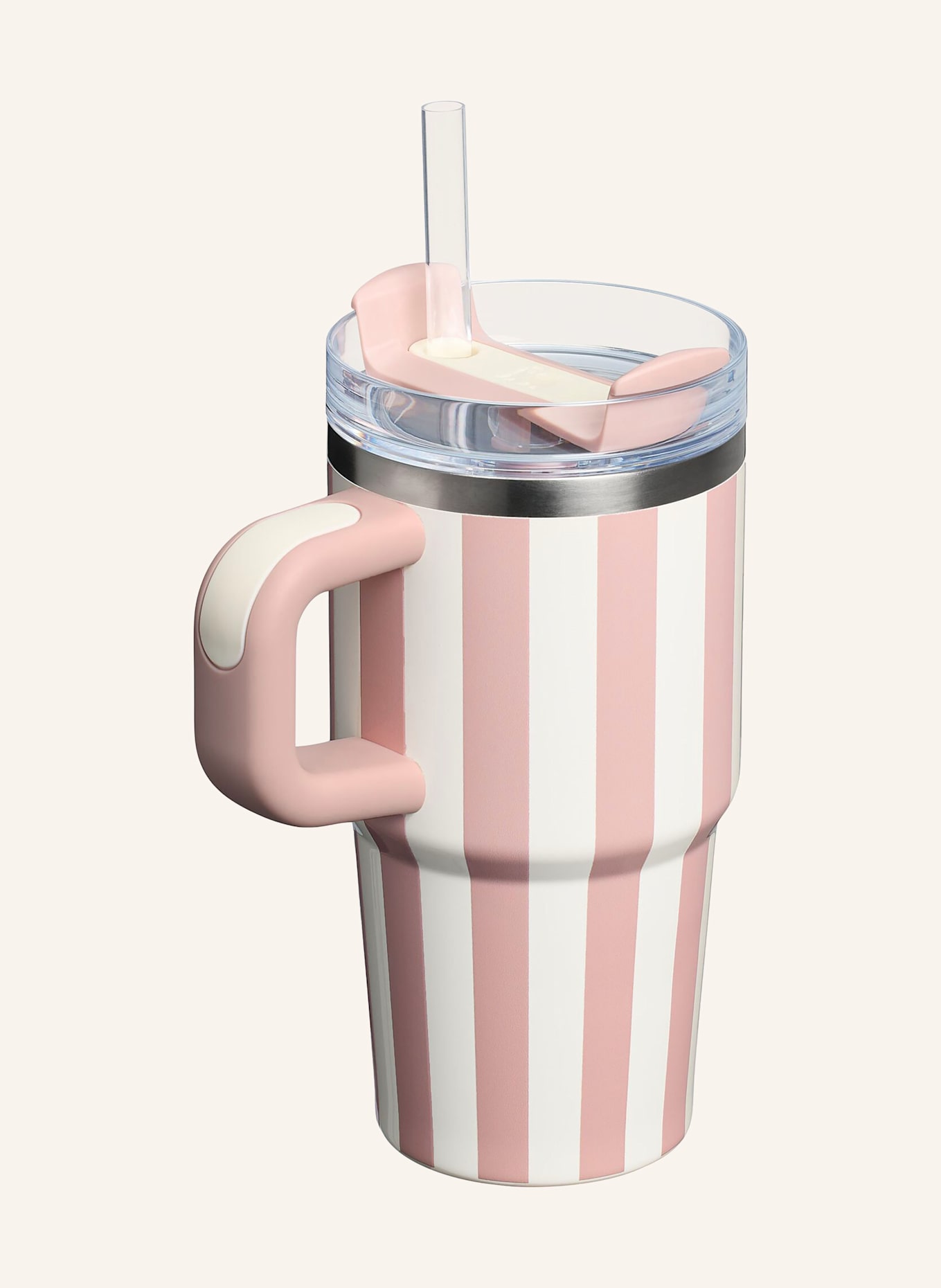 STANLEY Thermobecher THE QUENCHER H2.0 FLOWSTATE™: ROSA / WEISS