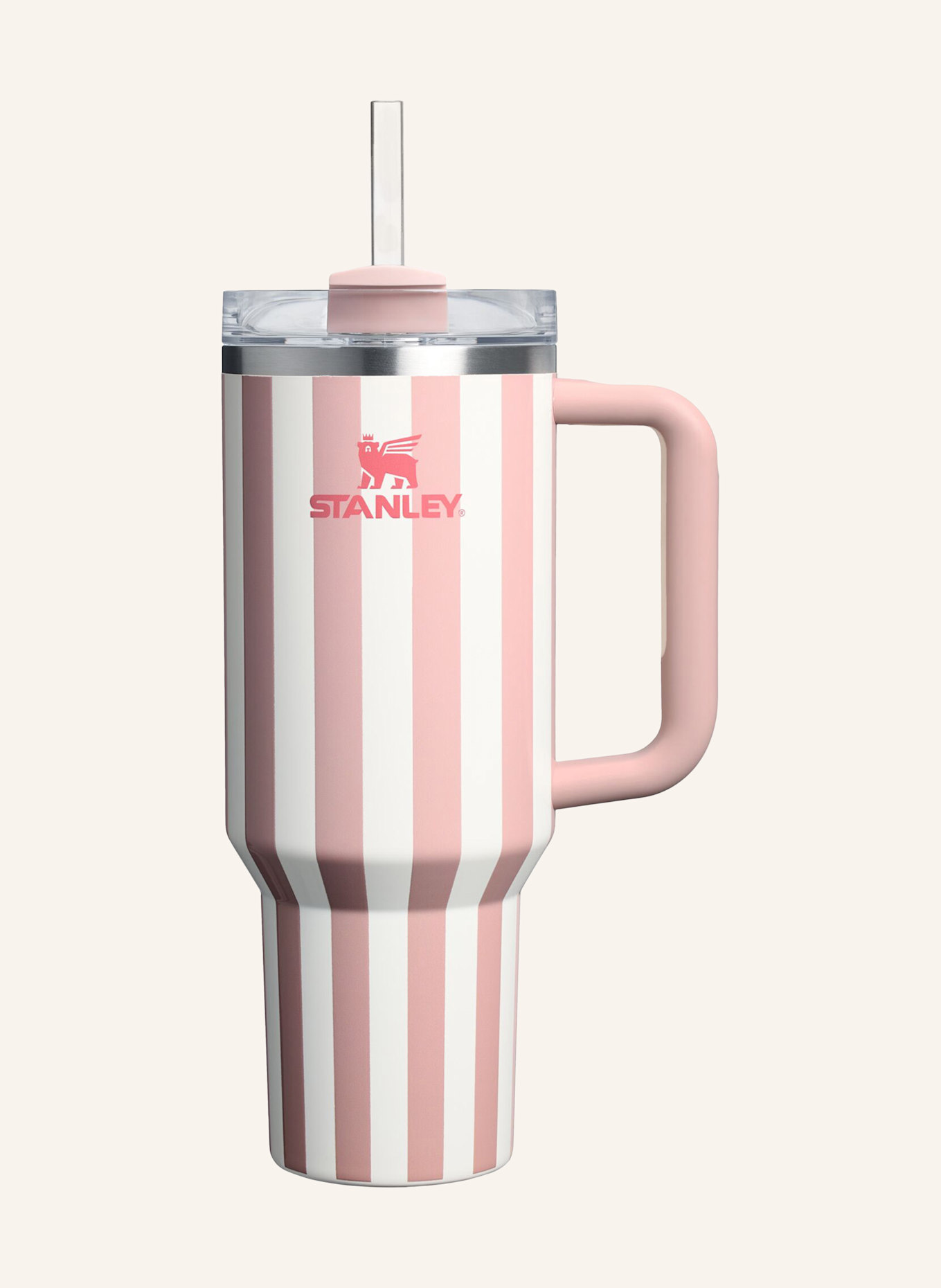 STANLEY Thermobecher THE QUENCHER H2.0 FLOWSTATE™: ROSA / WEISS