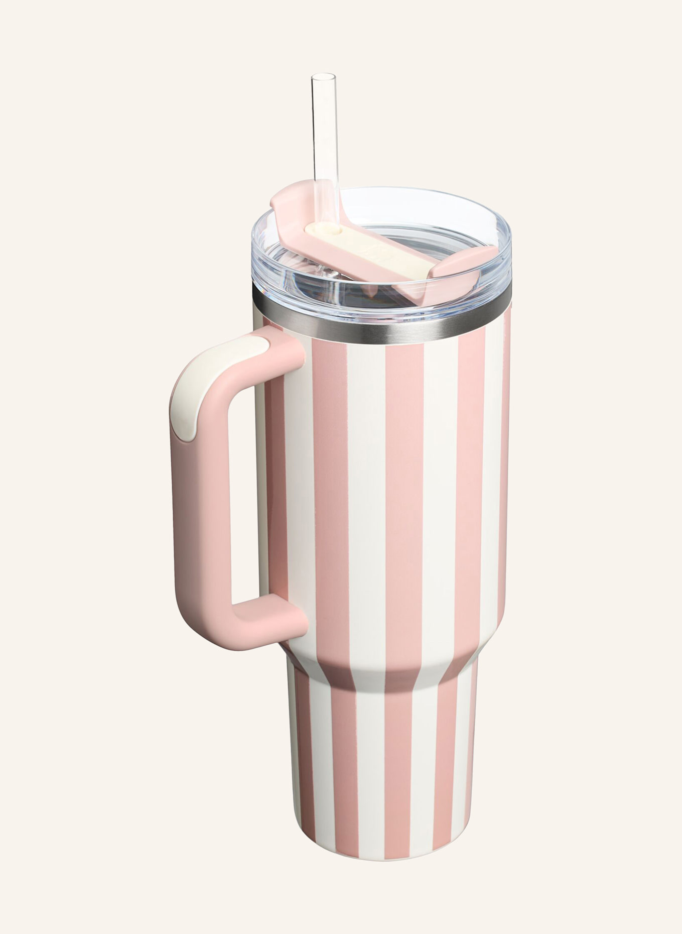 STANLEY Thermobecher THE QUENCHER H2.0 FLOWSTATE™: ROSA / WEISS