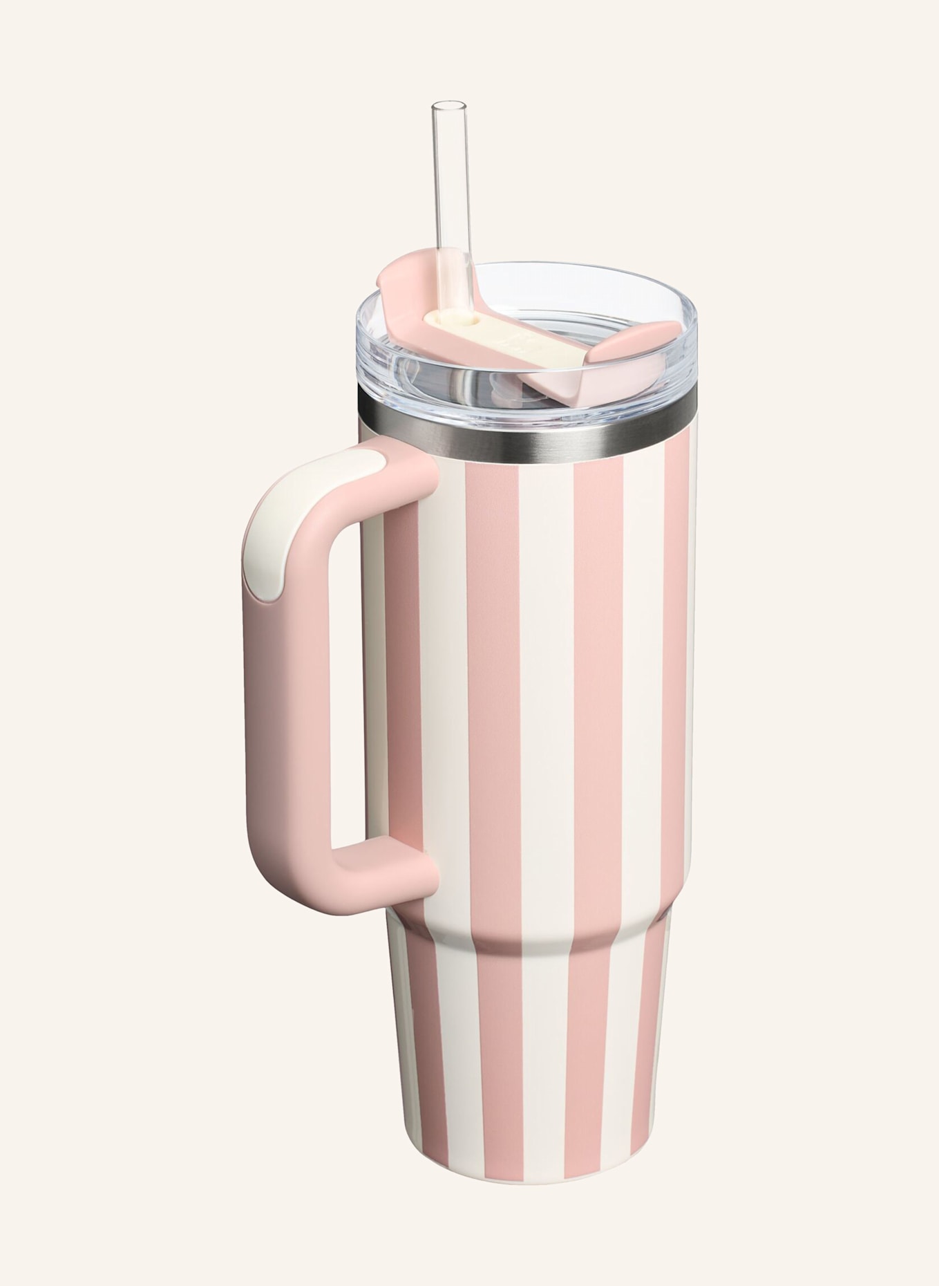 STANLEY Thermobecher THE QUENCHER H2.0 FLOWSTATE™: ROSA / WEISS