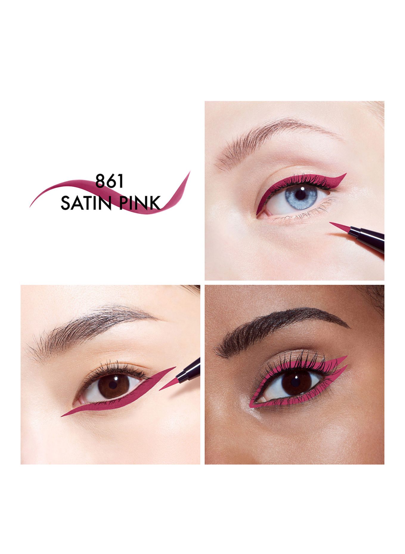 DIOR DIORSHOW LIQUID LINER: 861 SATIN PINK