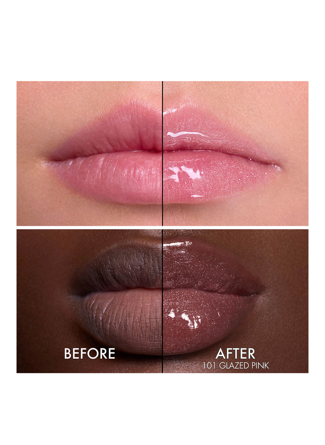 DIOR DIOR ADDICT LIP GLOW BUTTER: 101 GLAZED PINK