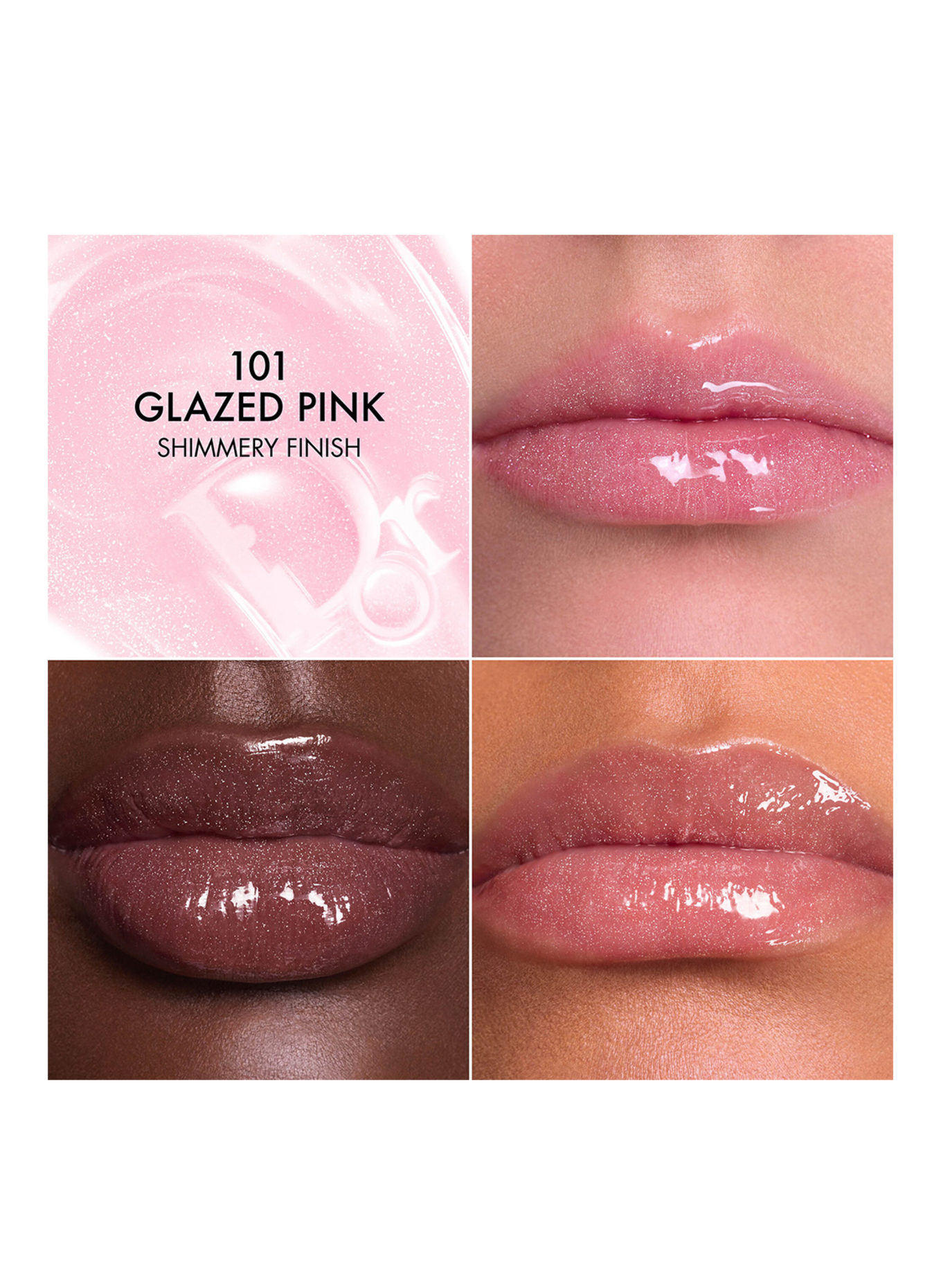 DIOR DIOR ADDICT LIP GLOW BUTTER: 101 GLAZED PINK