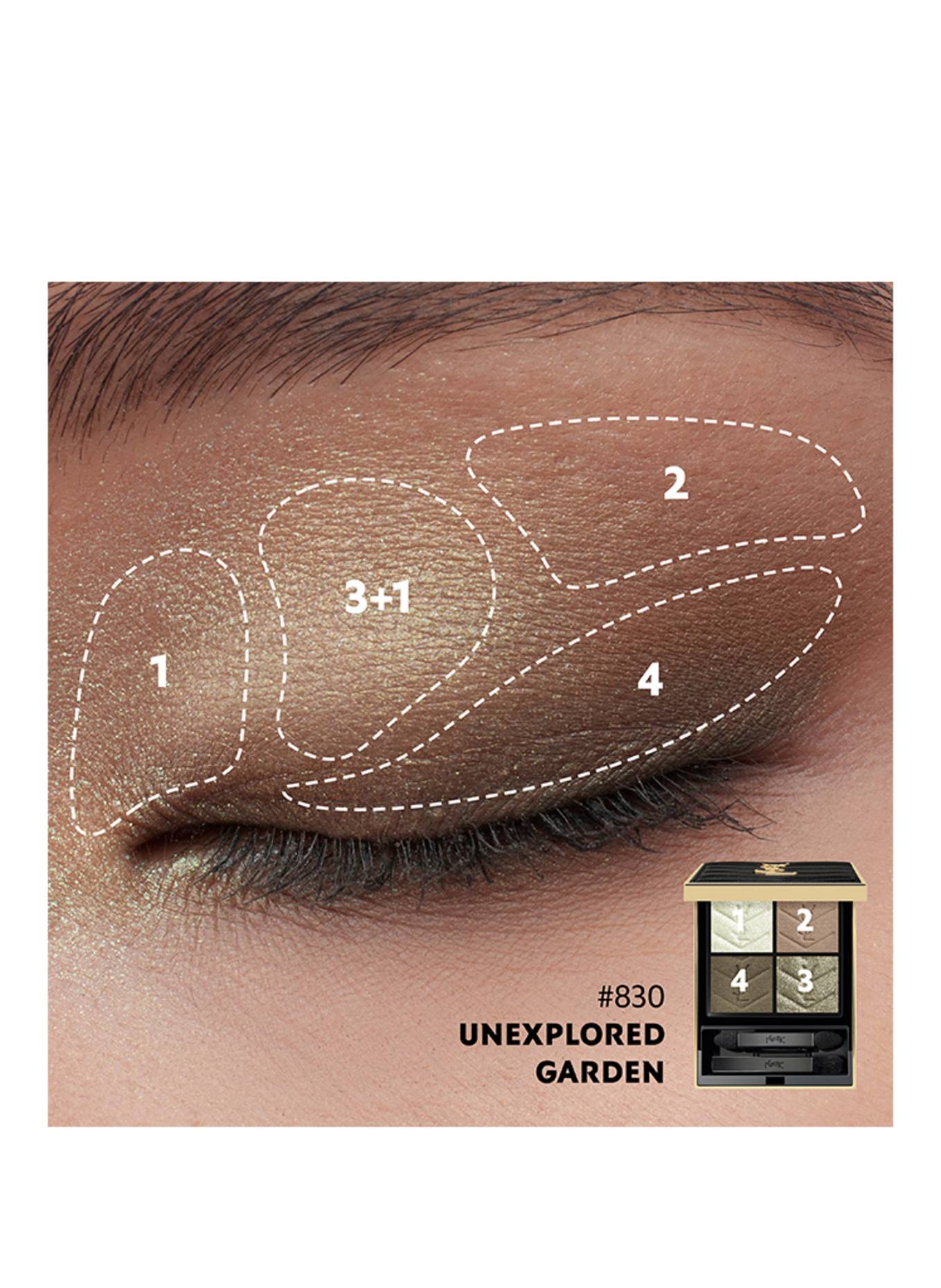 YVES SAINT LAURENT BEAUTÉ COUTURE MINI CLUTCH: UNEXPLORED GARDEN