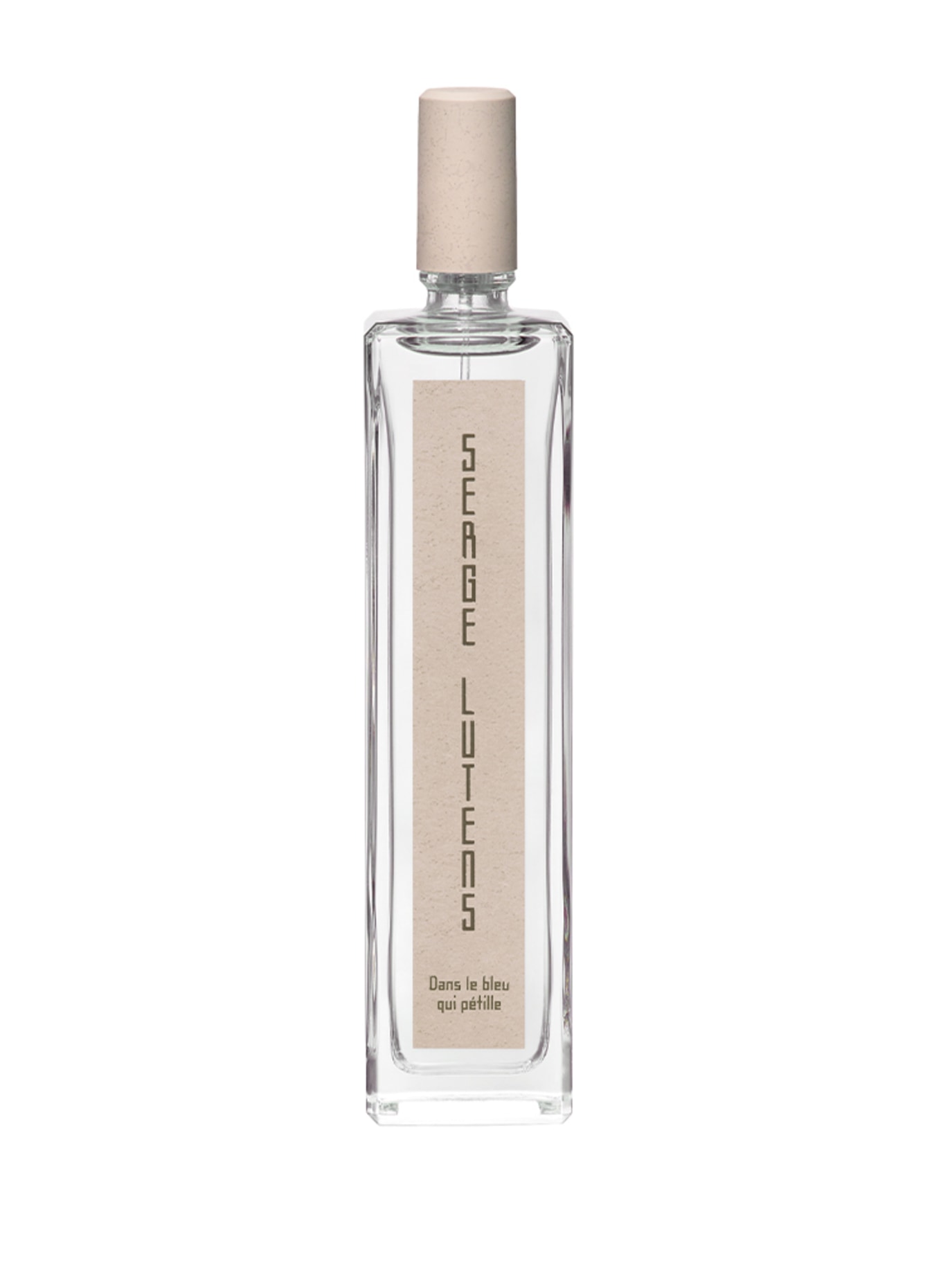 SERGE LUTENS DANS LE BLEU QUI PÉTILLE