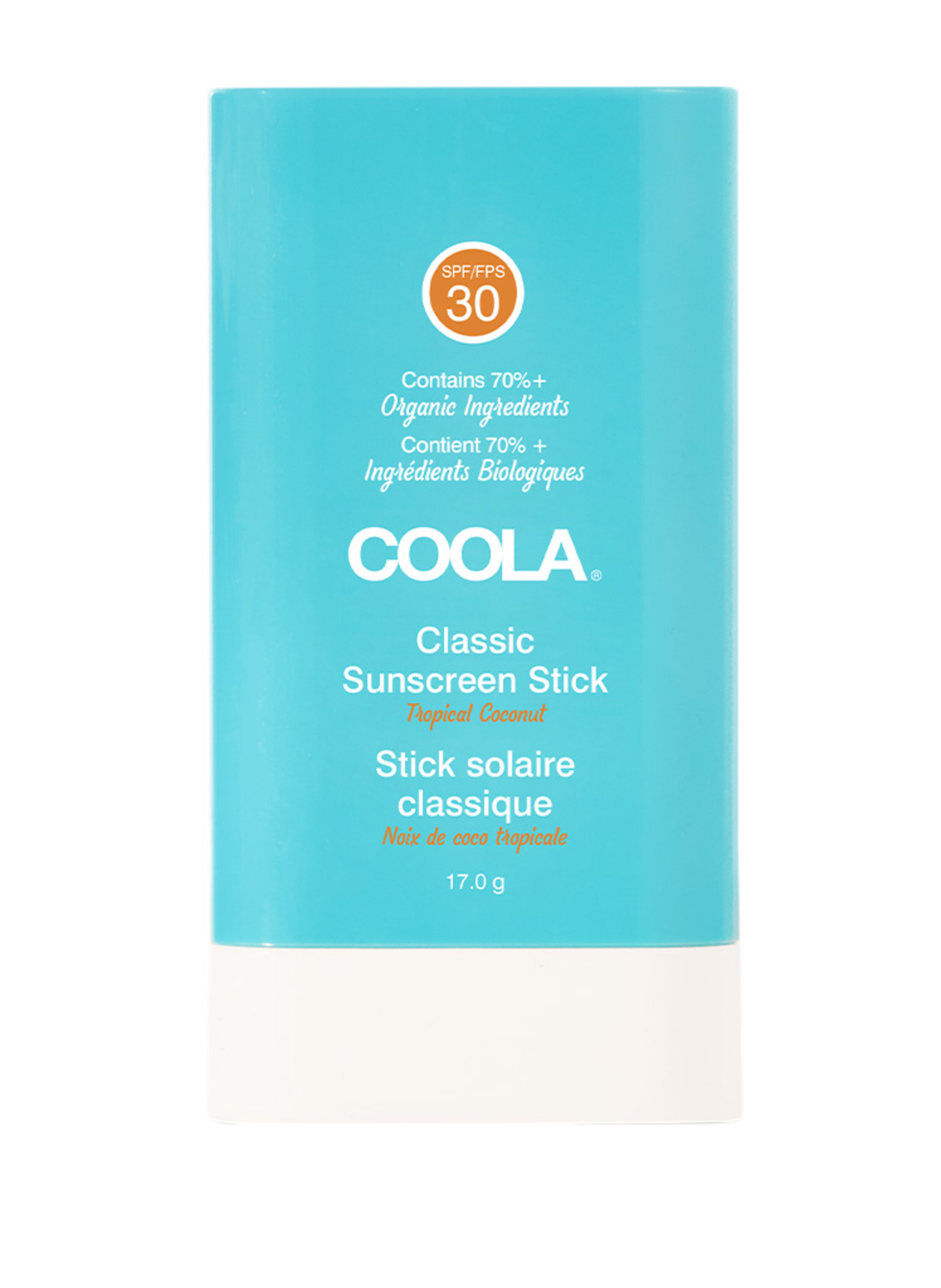 COOLA STICK SOLAIRE CLASSIQUE TROPICAL COCONUT SPF 30