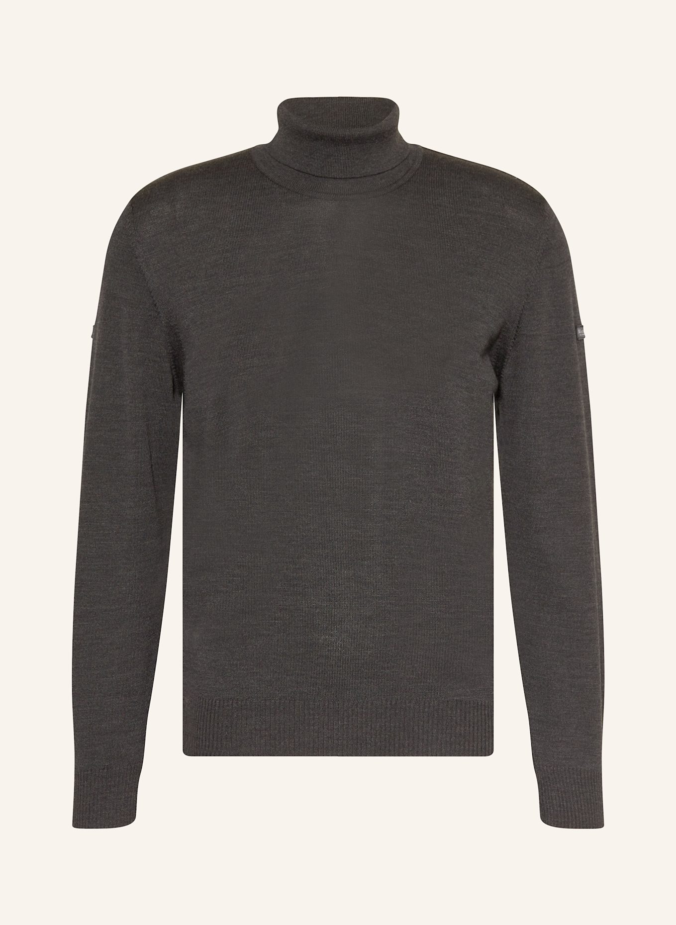 MAERZ MUENCHEN Rollkragenpullover: DUNKELGRAU