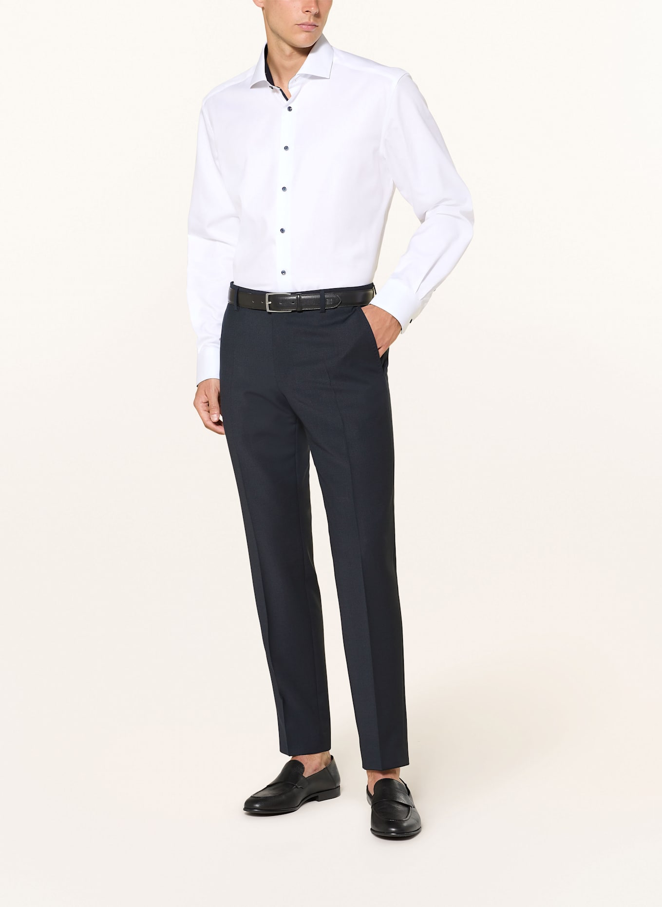 ETERNA Shirt modern fit: WHITE