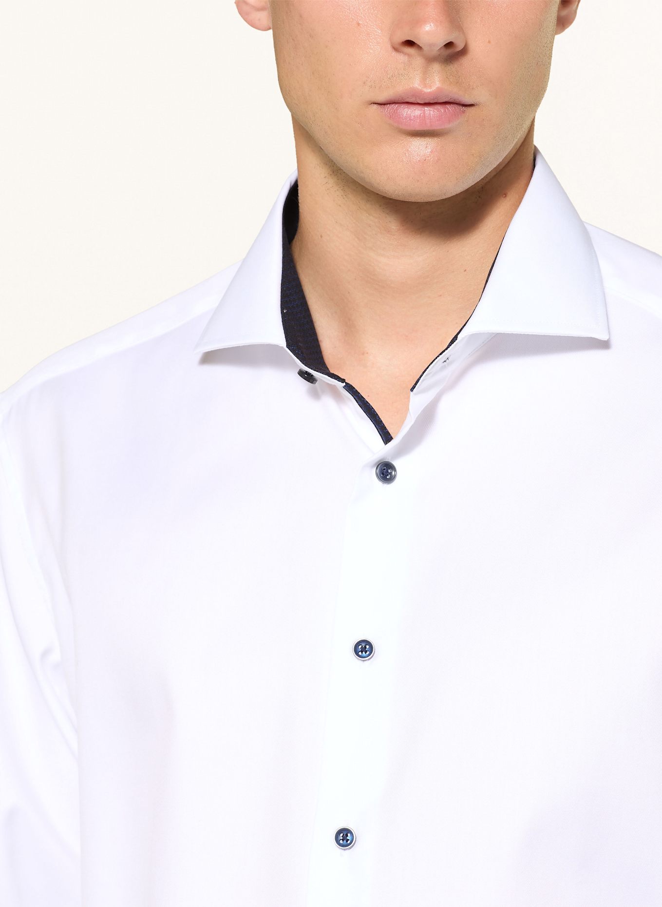 ETERNA Shirt modern fit: WHITE
