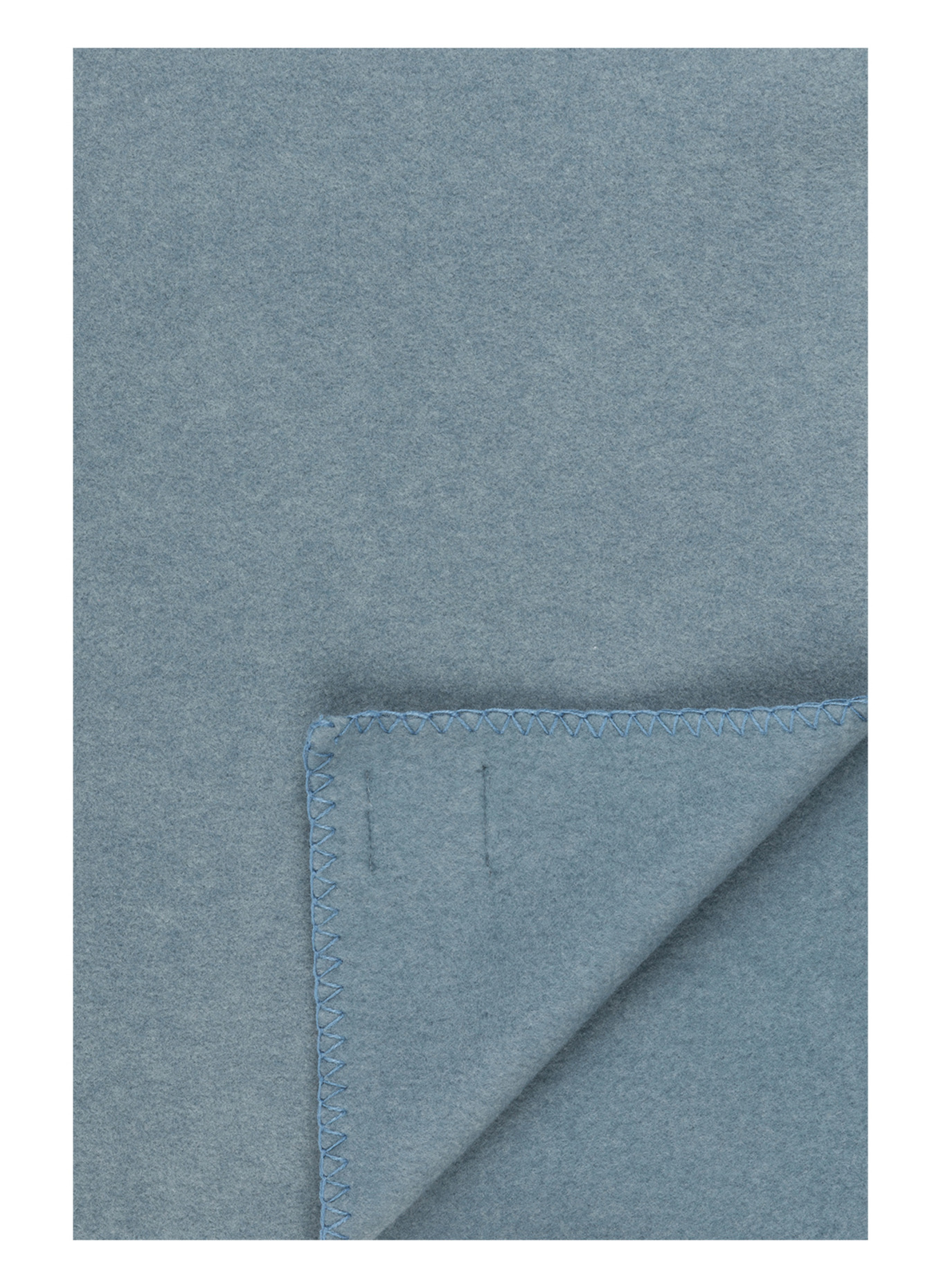zoeppritz Plaid SOFT-FLEECE: BLAU